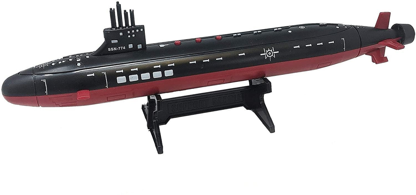Toy Aircraft Carrier Submarine and Battleship Destroyer Combo with 8 Mini Fighter Jets