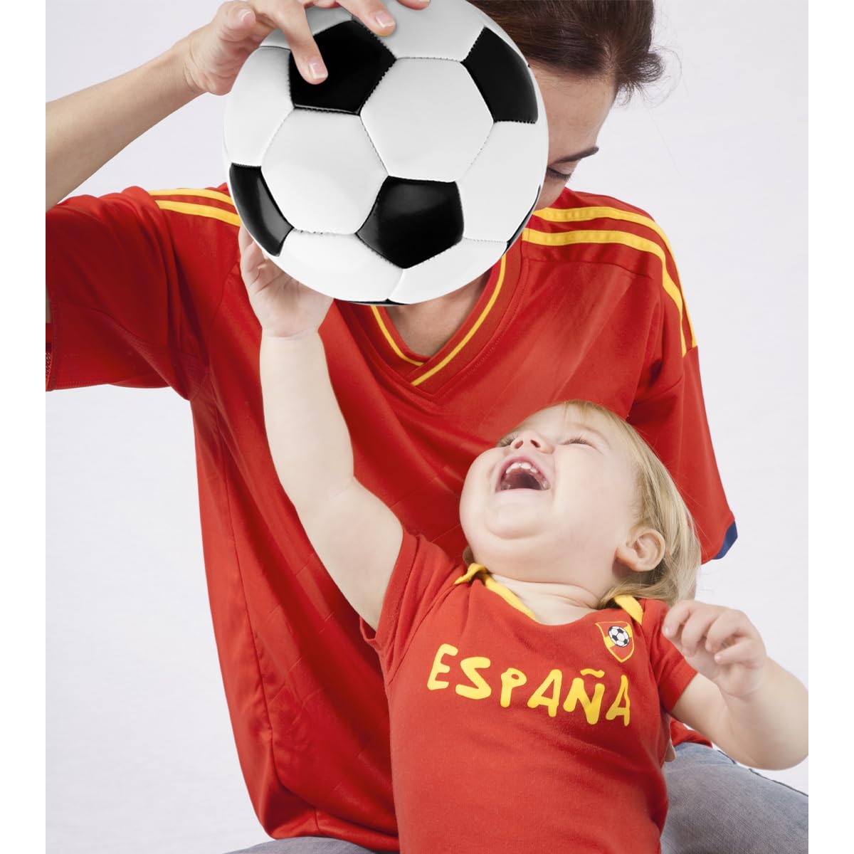 INPODAK Toddler Soccer Ball Size 3, Black and White Classic Balls for Kids 2-8 with Pump, Mesh Bag Great Gift for Birthdays Parties