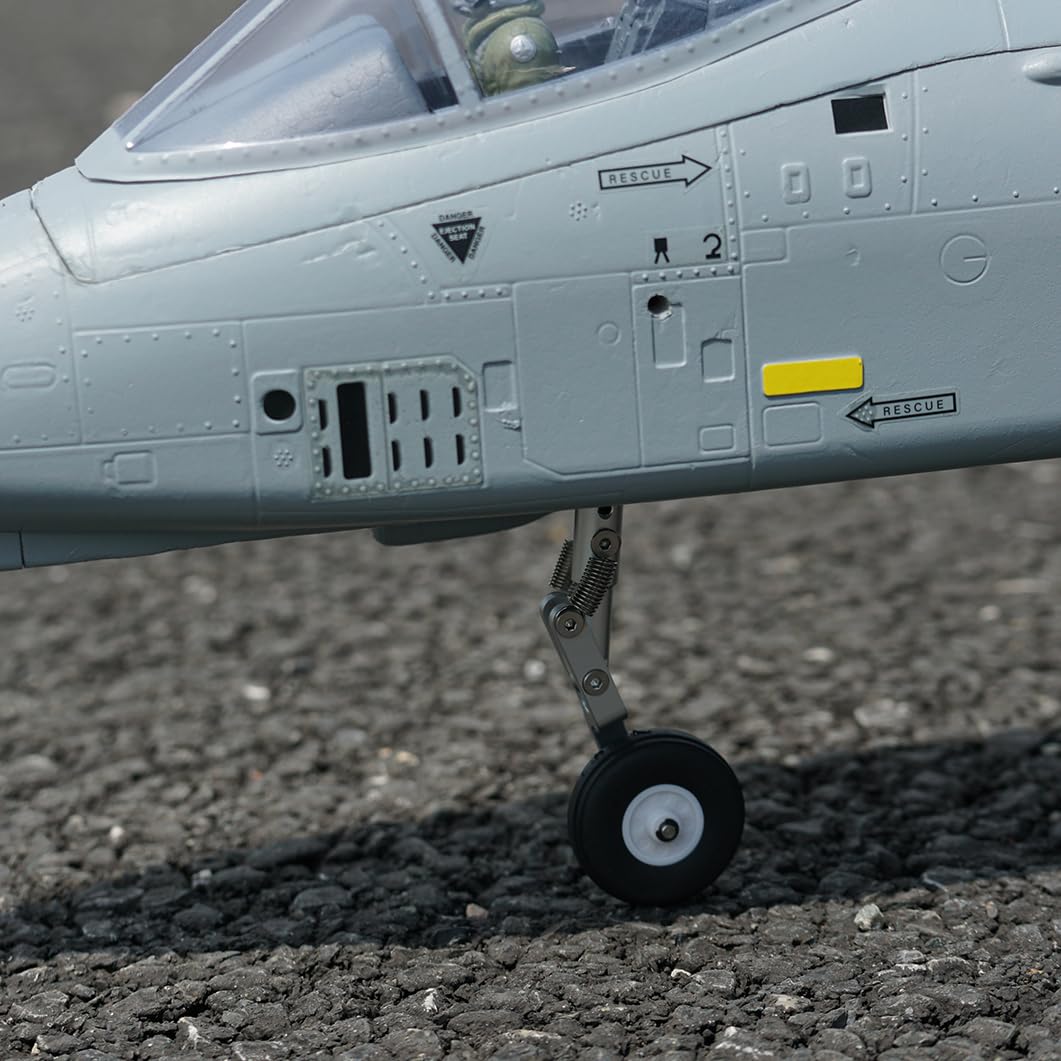 XFLY-MODEL A-10 Thunderbolt II Twin 50mm EDF Jet PNP & ARF (Transmitter, Receiver or Battery not Included)… (PNP)