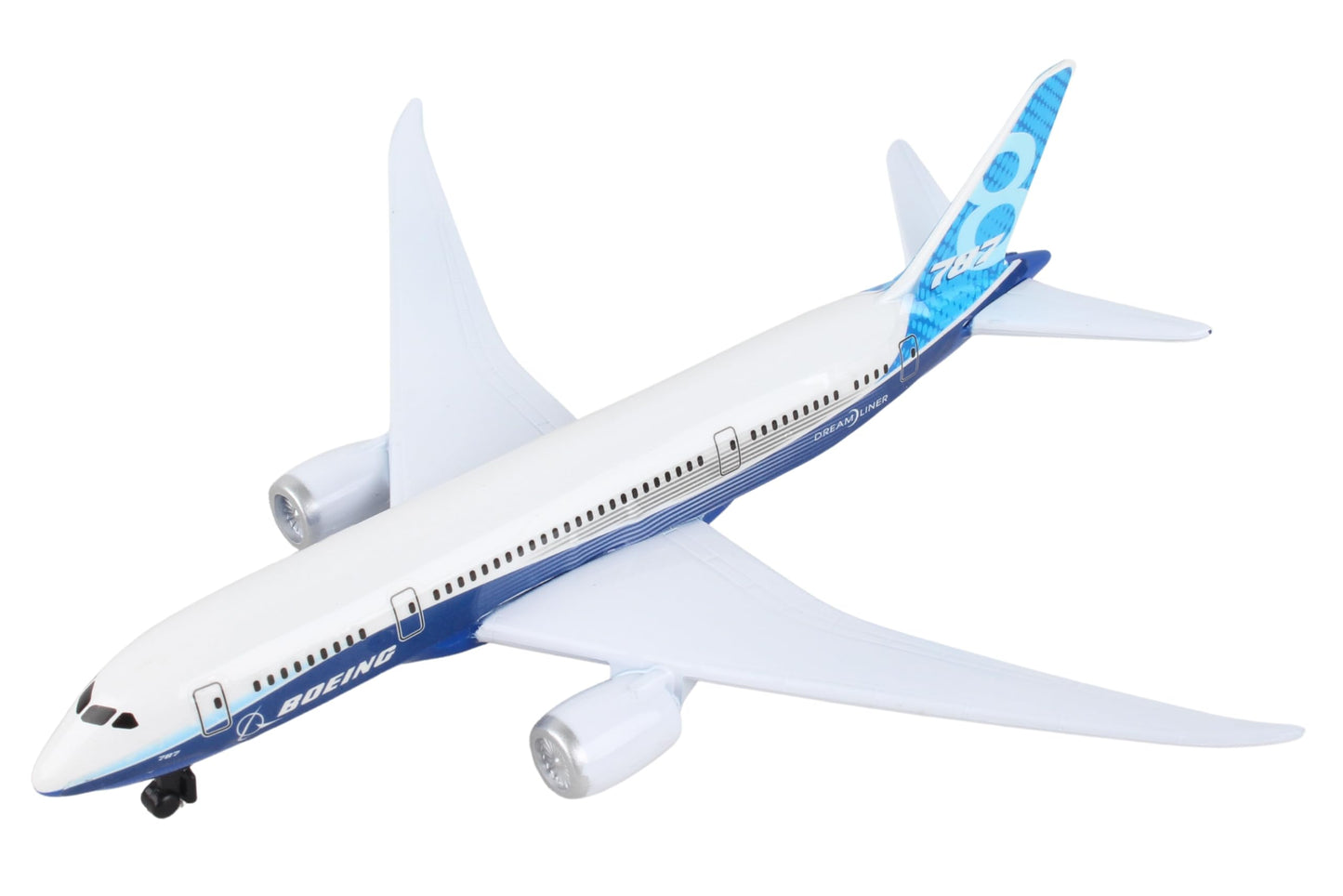 Daron Airport Playset – Boeing 787 – Die-Cast Metal Airplane Toy with Plastic Accessories and Vehicles for Kids Ages 3+