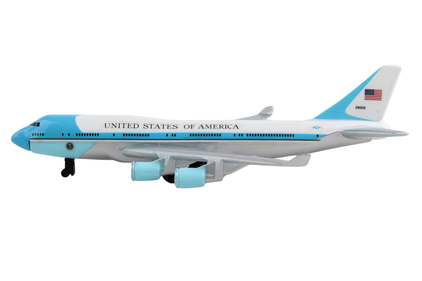 Daron Air Force One Single Plane,White
