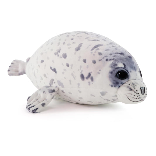 Sew Butiful Seal Stuffed Animal Toy, Cute plushies, 12" Seal Plush Pillow Gift for Girls Kids Children Birthday Christmas (Small)