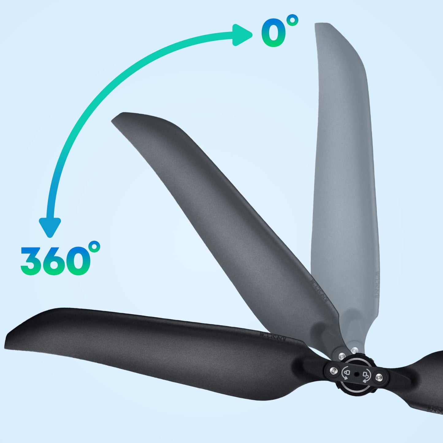 Autel Robotics EVO II Enterprise Propellers, Fit for EVO 2 Pro Enterprise/EVO II Dual 640T Enterprise (V2 & V3), for Enterprise Models ONLY (1 Pair)