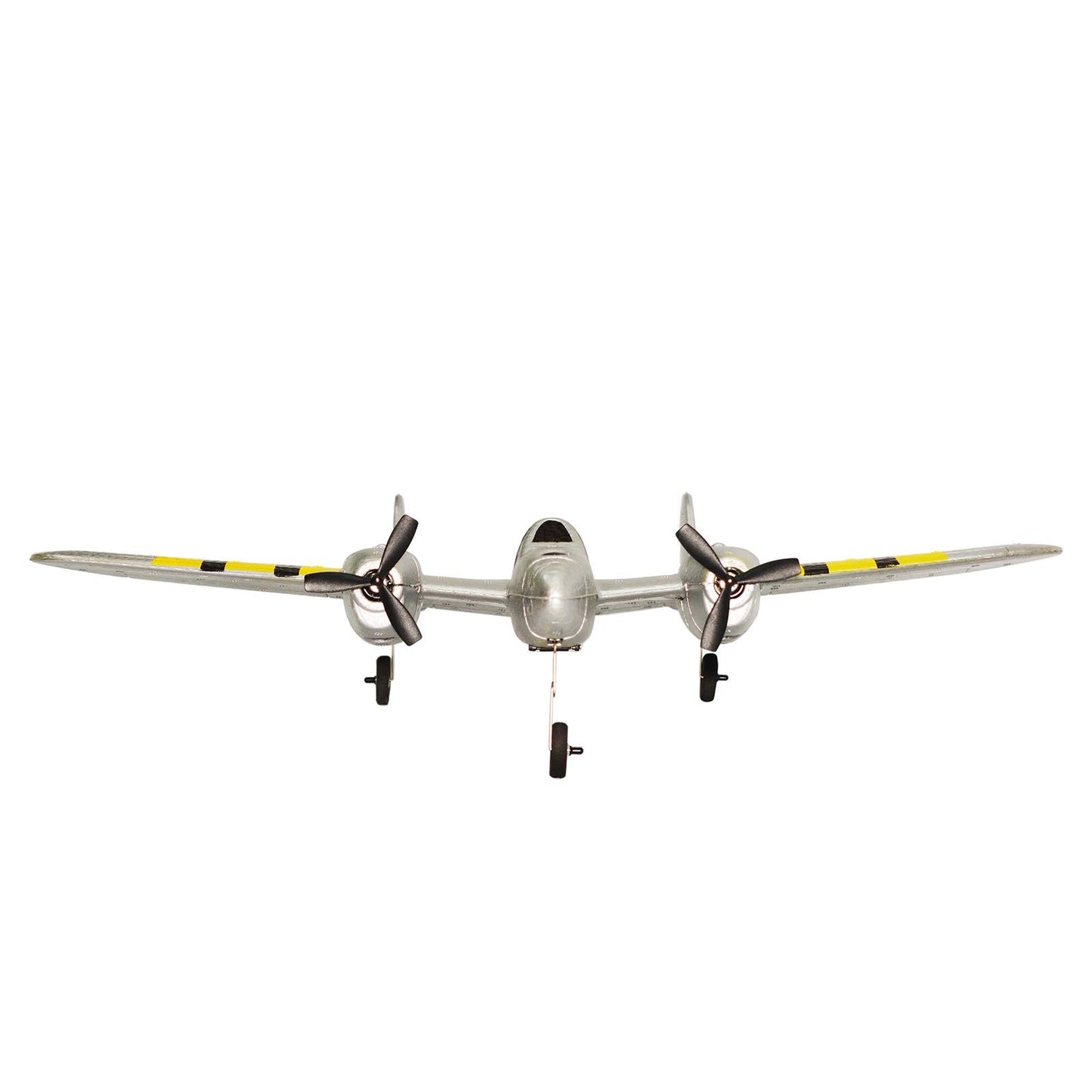PLRB TOYS RC Plane Remote Control Airplane RTF 2.4GHz 2CH Radio Control P38 Lighting Aircraft for Beginner