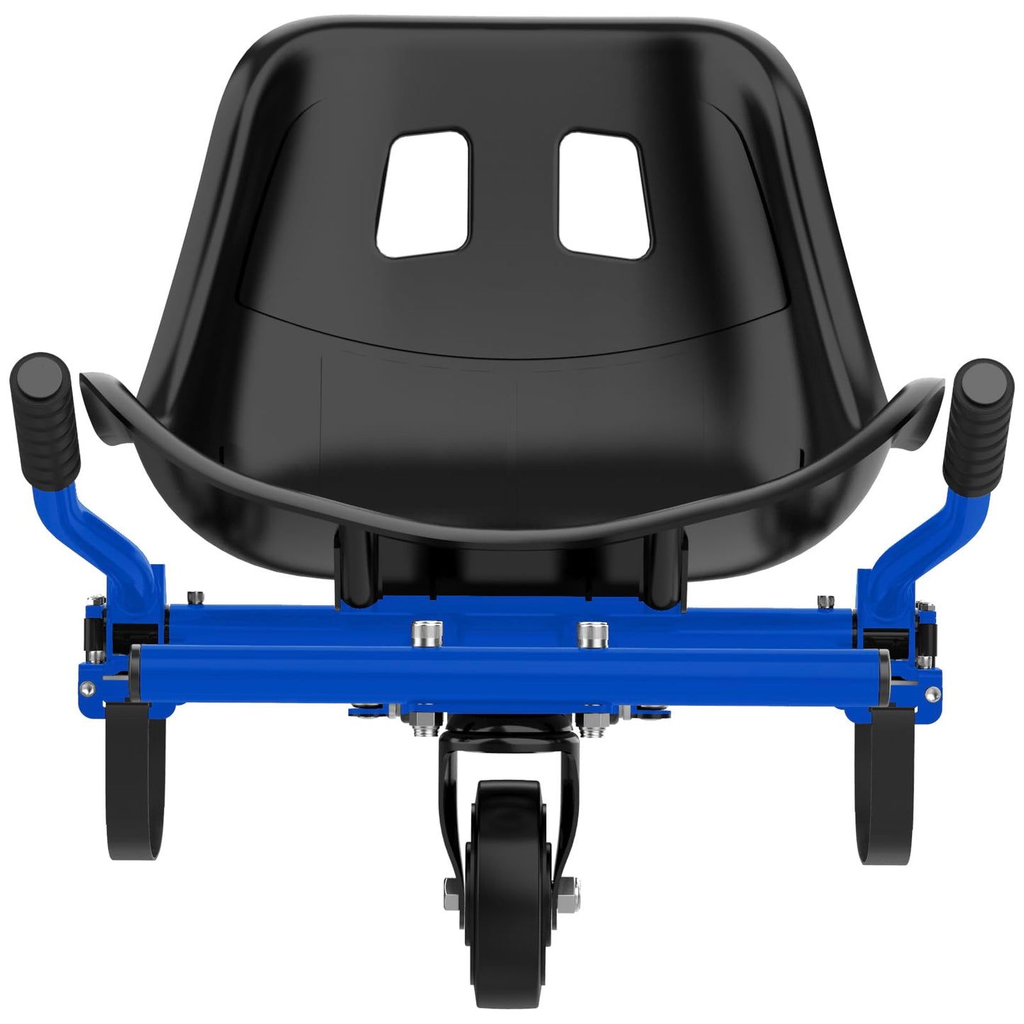 Hover-1 Buggy Hoverboard Attachment Compatible with Most 6.5" & 8" Electric Hoverboards, Hand-Operated Rear Wheel Control, Adjustable Frame & Straps, Easy Assembly & Install Hoverboard Go Kart