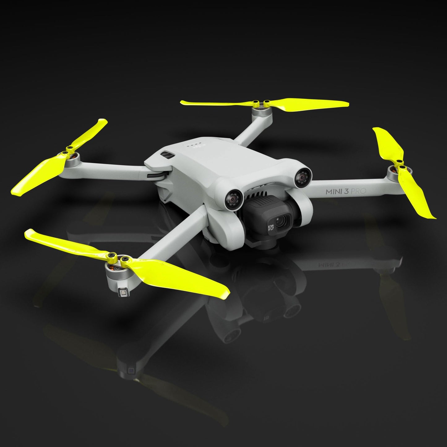 Master Airscrew Bundle - Stealth Propellers for DJI Mini 3 Pro & Mini 4 Pro - Black + Electric + Blue