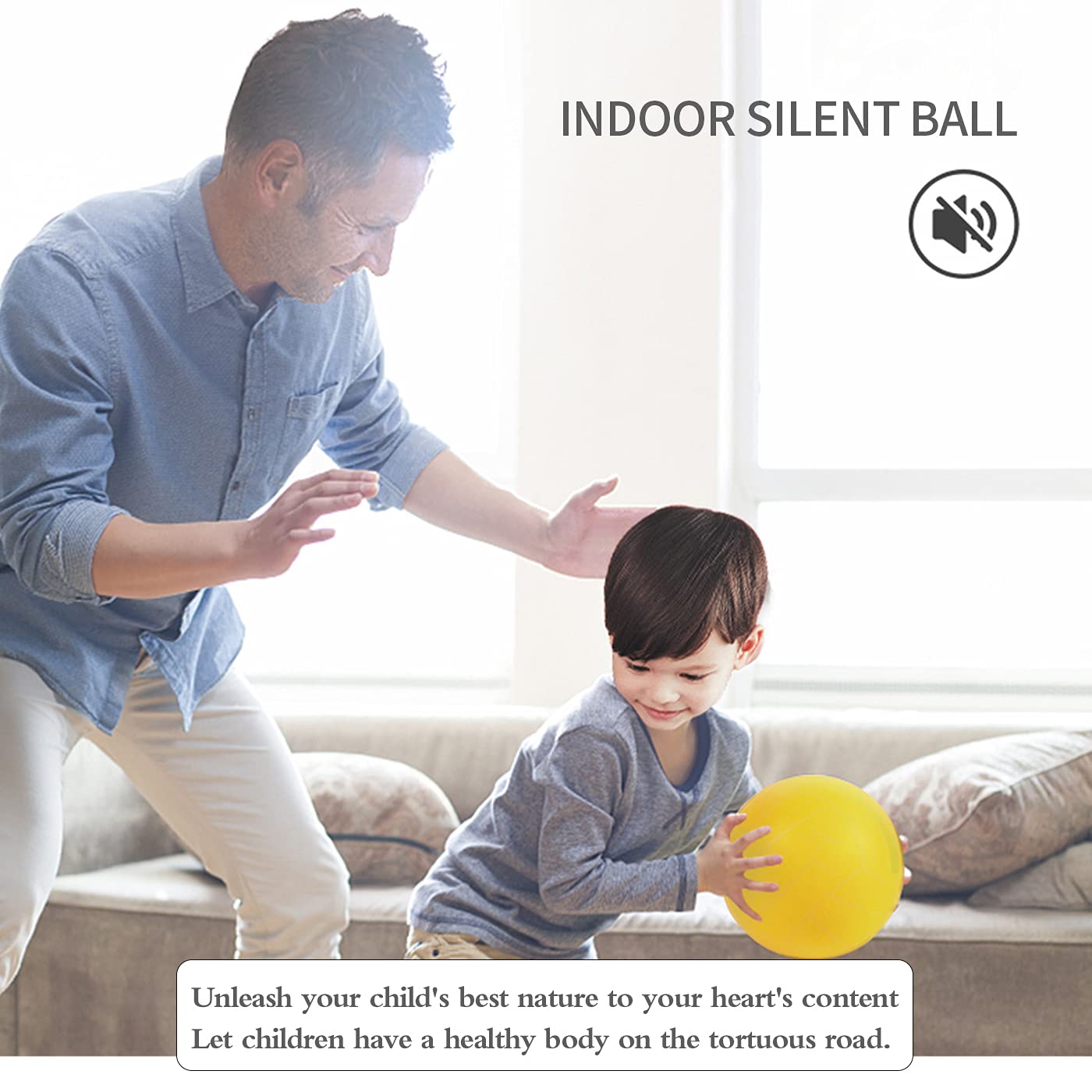 BUHOET 7-Inch Uncoated High Density Foam Ball - for Over 3 Years Old Kids Foam Sports Balls - Soft and Bouncy, Lightweight and Easy to Grasp Foam Silent Balls are Safe for Younger Children(blue-green)