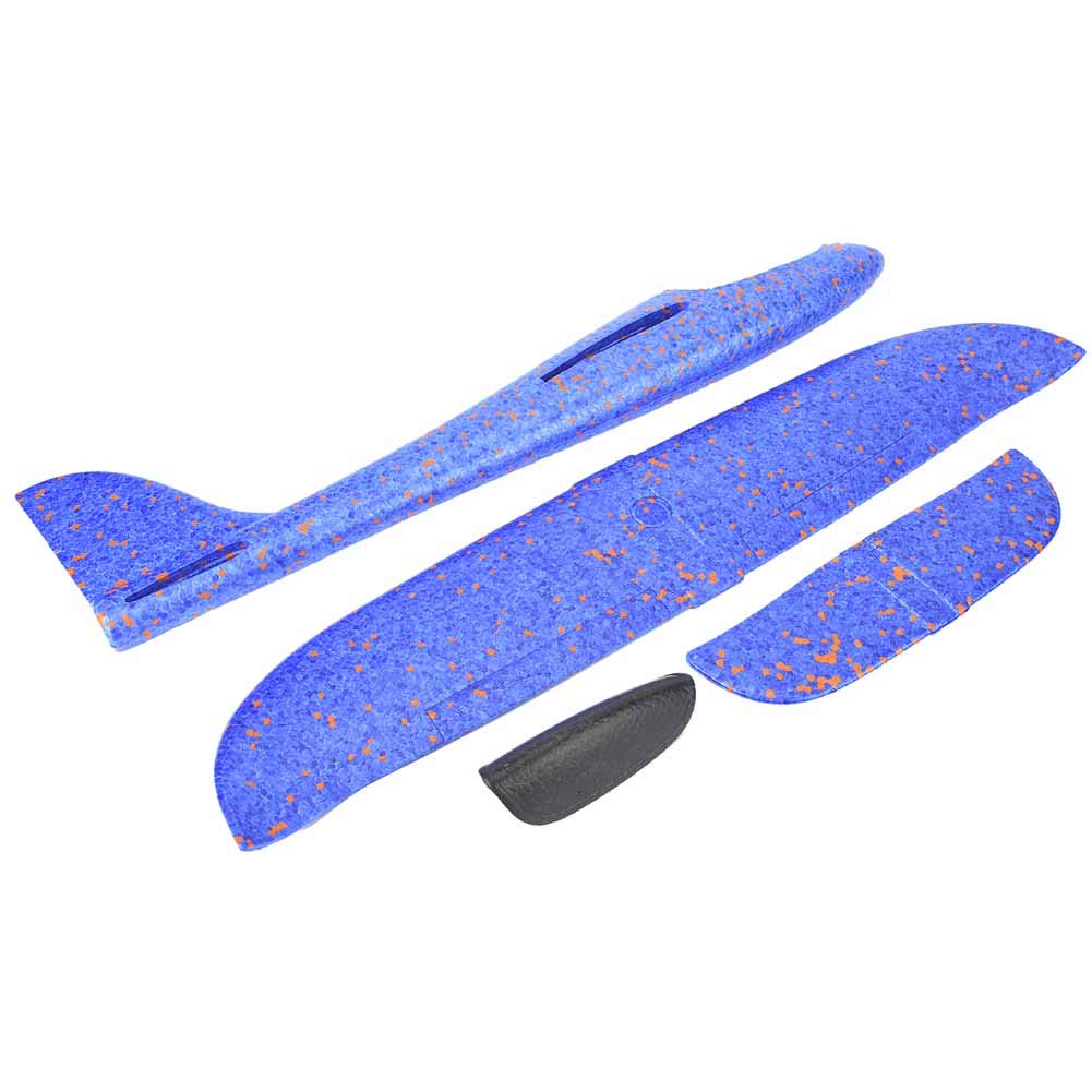 Sunisfa EPP Foam Glider Plane Aircraft, Robust Lightweight Broken with High Simulation Design for Kids, Easy to Assemble, Blue