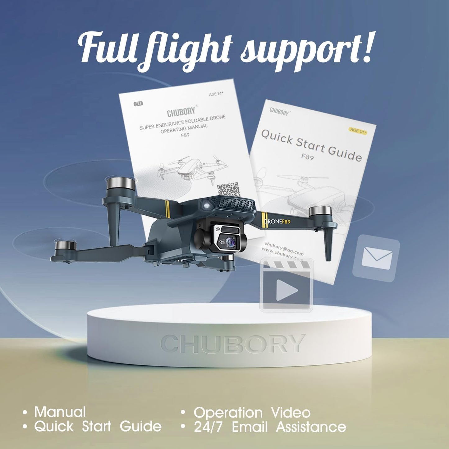 4K Drone with Camera 2650 ft Long Range 84 min Flight Time Super Endurance Foldable Drone with Camera for Beginners, WiFi FPV Quadcopter, Brushless Motor, Auto Hover, Follow Me (3 Batteries)