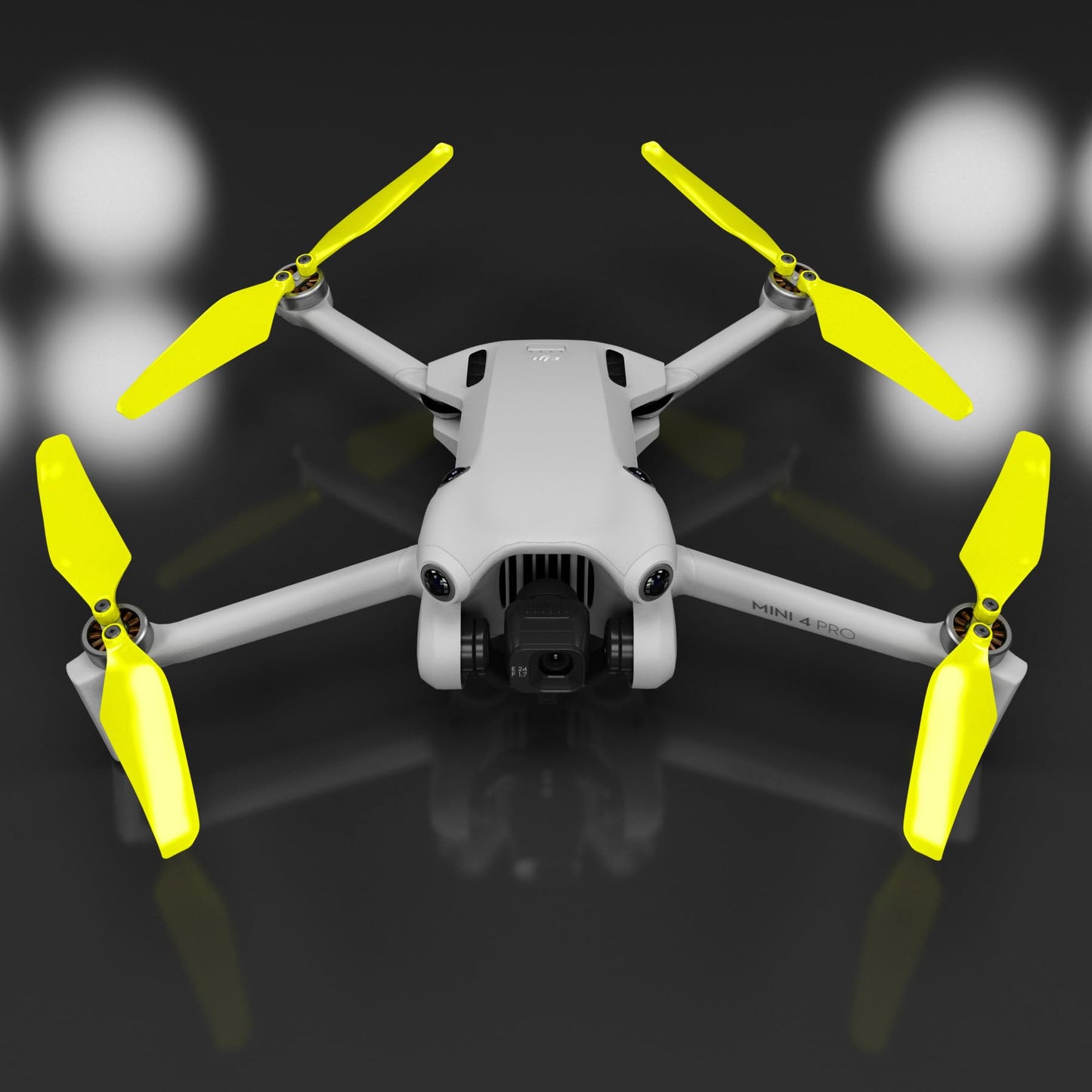 Master Airscrew Bundle - Super Stealth Propellers for DJI Mini 4 Pro & Mini 3 Pro - Black + Electric