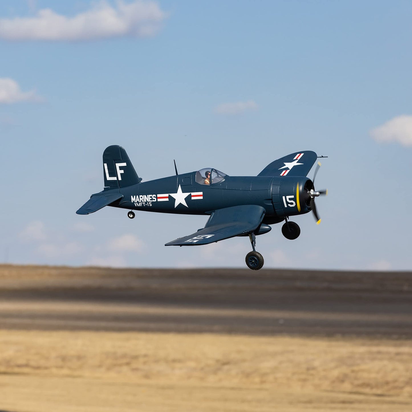 E-flite RC Airplane F4U-4 Corsair 1.2m PNP EFL18575
