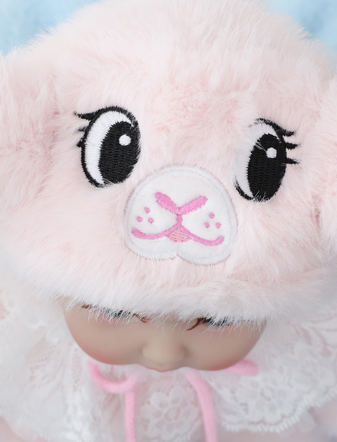 Cloveray Baby Dolls, 15 Inch Realistic Soft Body Baby Doll Real Life Baby Dolls with Accessories, for 3+ Year Old Girls, Pretend Play, Collection, Gift-Ready (Light Pink)