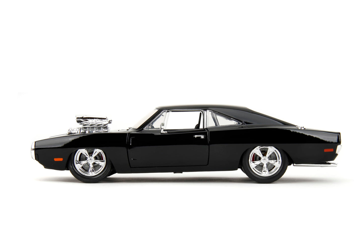 Jada Fast & Furious Dom’s 1970 Dodge Charger Diecast Model – 1:24 Scale Durable Die Cast Car – Includes Dom Figure – Perfect for Collectors and Kids