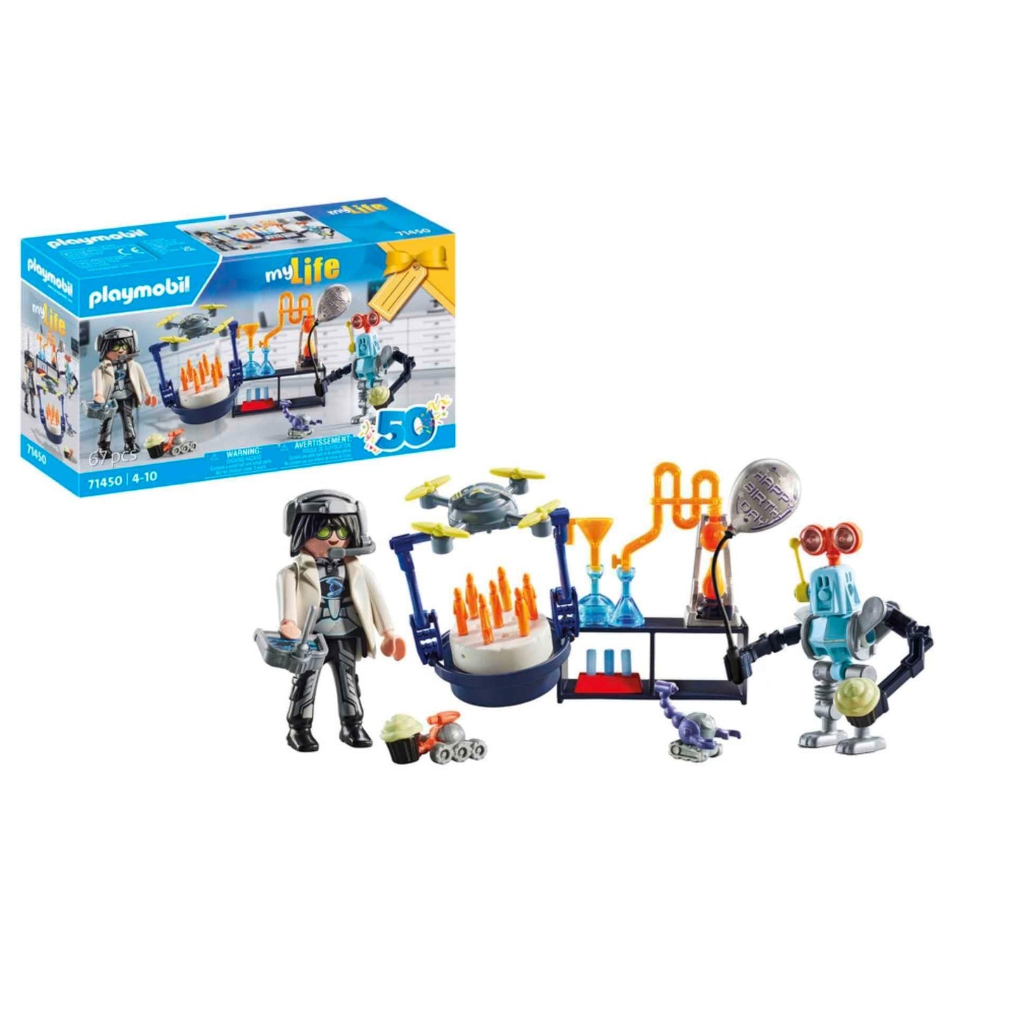 Playmobil My Life: Researchers with Robots