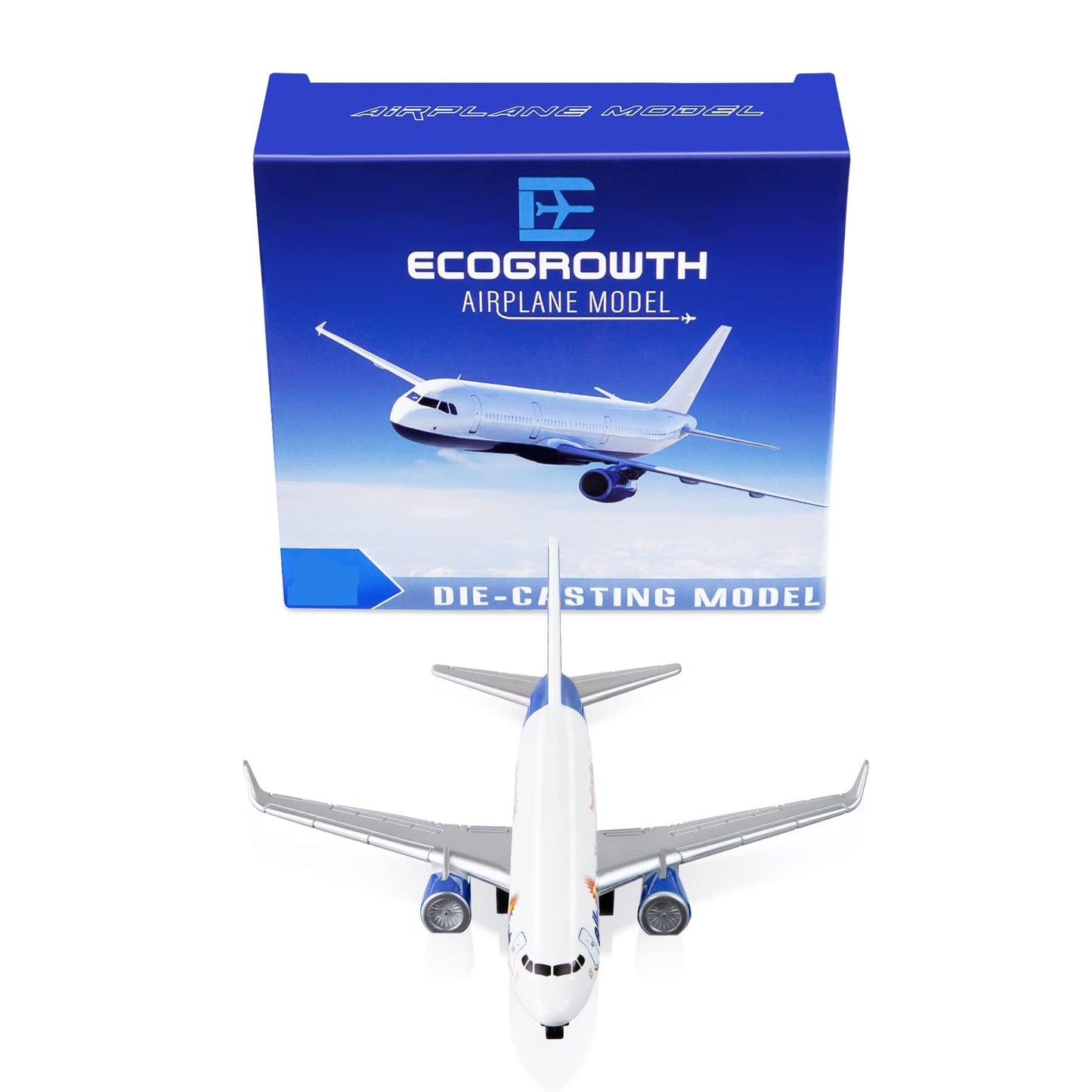 EcoGrowth Allegiant Airplane Model for Collection & Gifts