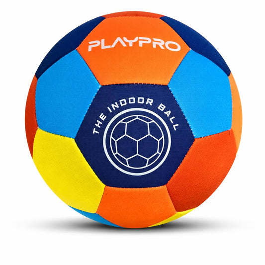PLAYPRO Indoor House Training Soccer Ball, Size 4 (Blue, 4)