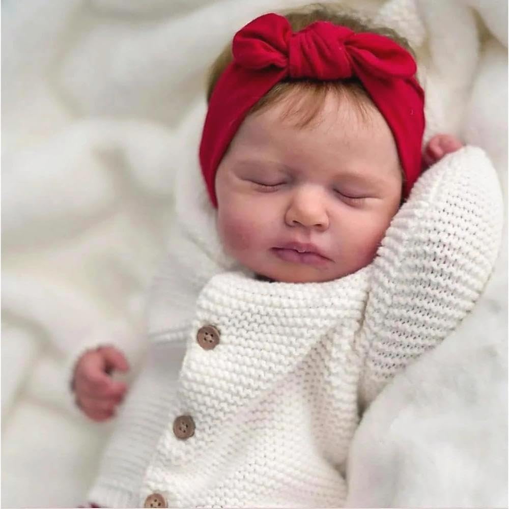 Anano Full Silicone Reborn Baby Dolls 20 Inch Realistic Baby Dolls Silicone Full Body Girl Lifelike Newborn Babys Doll Real Life Like Babys Doll New Born Anatomically Correct