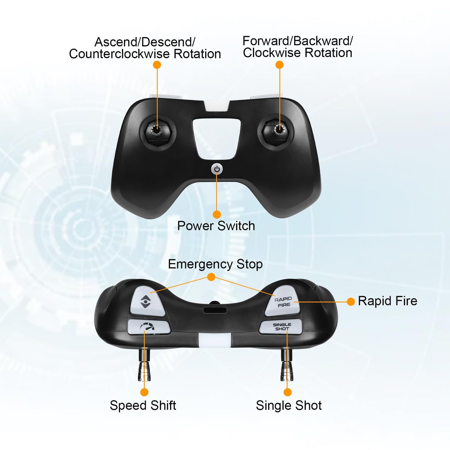 GoolRC Remote Control Helicopter, WLtoys V398-C 3.5 Channel RC Helicopter with 6-Axis Gyroscope, Altitude Hold, LED Light, Simulate Firing, 2.4GHz Flying Toys for Beginners
