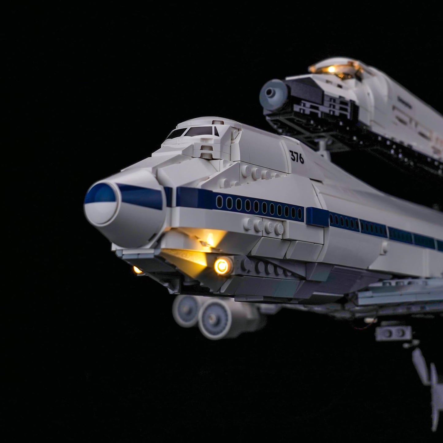 Brickshining LED Lighting Compatible with Lego Shuttle Carrier Aircraft 10360，Light Kit Compatible with Lego 10360, NOT Included The Model Set - JUST Lights