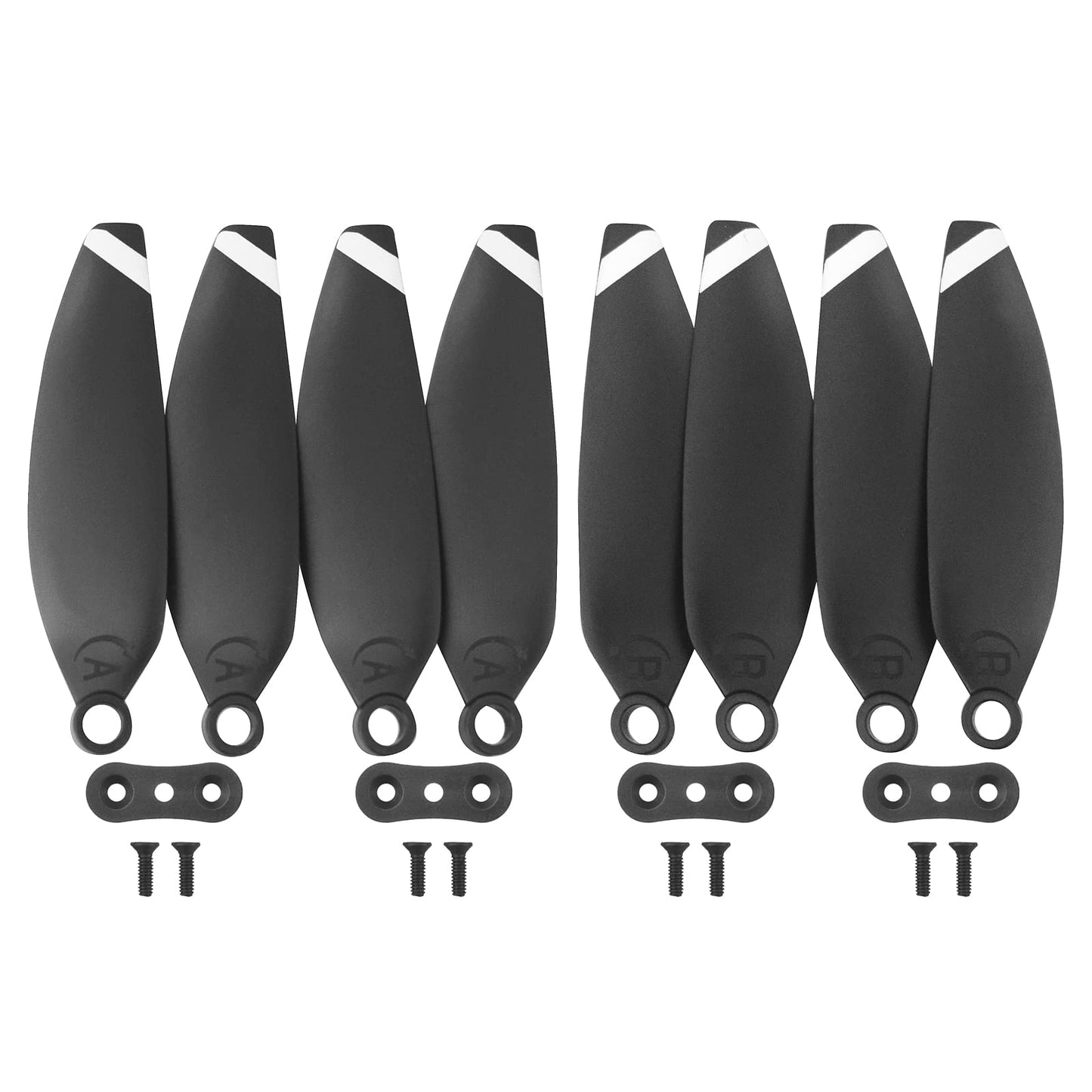 PUOO Accessory 24PCS Propeller for HT50 V11mini F11MINI F7MINI HS175D X500Pro X650 Z6pro Q5 Q7 WF31 RC Quadcopter Remote Control Drone Blade Spare Parts