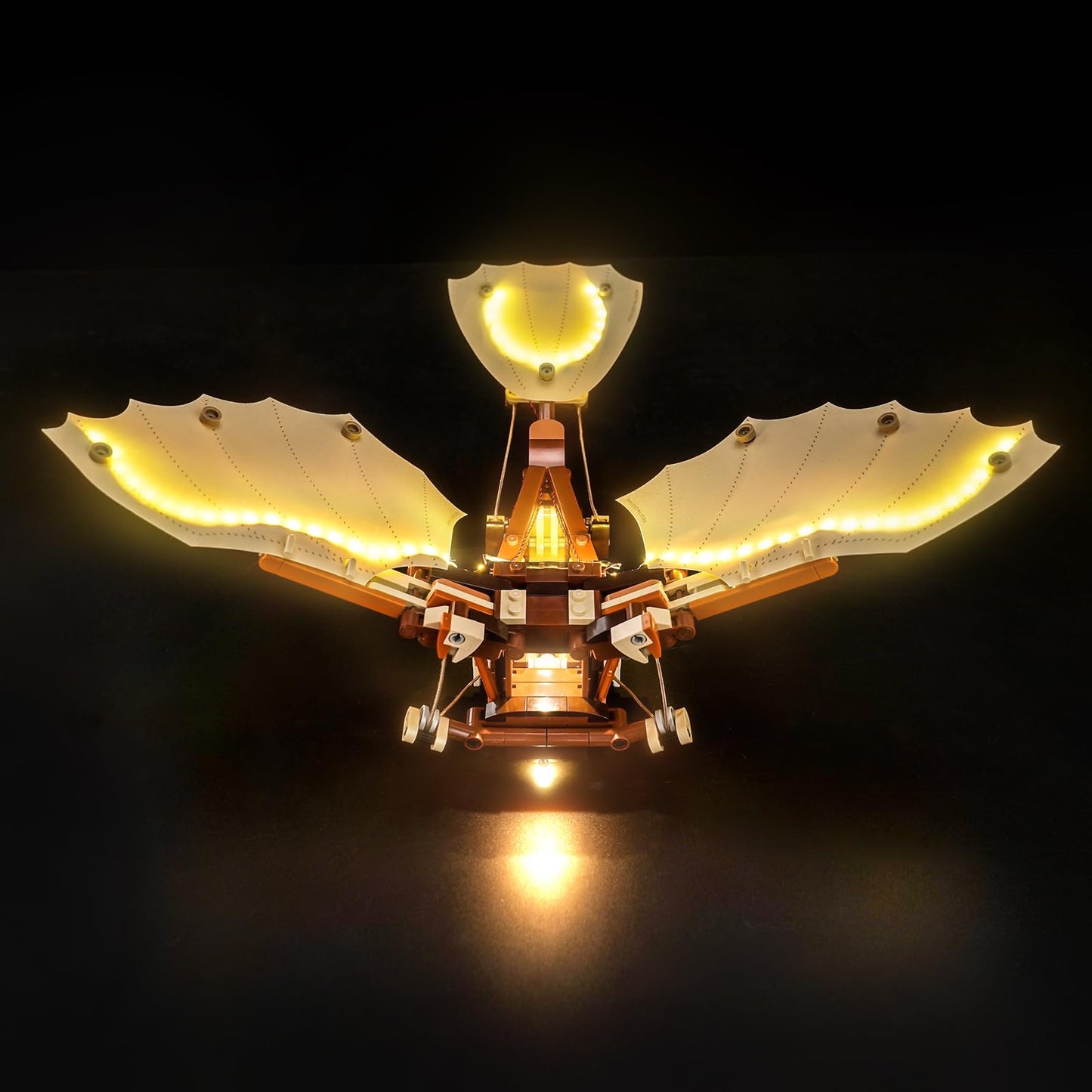 Brickshining LED Lighting Compatible with Lego Leonardo da Vinci’s Flying Machine, Light Kit Compatible with Lego 10363 Leonardo da Vinci’s Flying Machine, NOT Included The Model Set