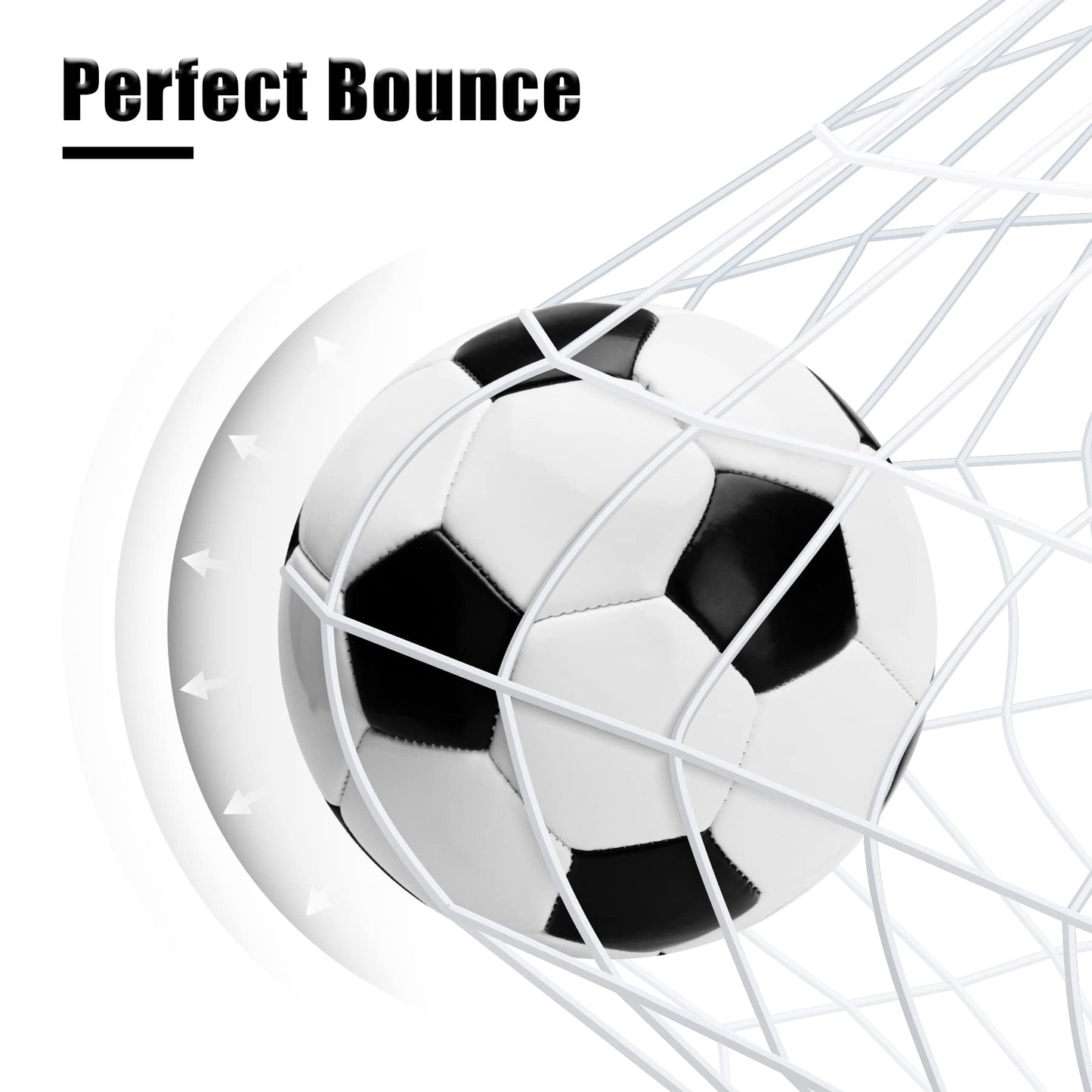 Kids Soccer Balls Size 3 with Pumps - Set of 2 Soccers and 2 Pumps - Official Size & Weight - Classic Indoor Outdoor Soccers Soft Cover - Ideal Gifts for Toddler Kids Boys Girls 2 3 4 5 6 7 8 Years