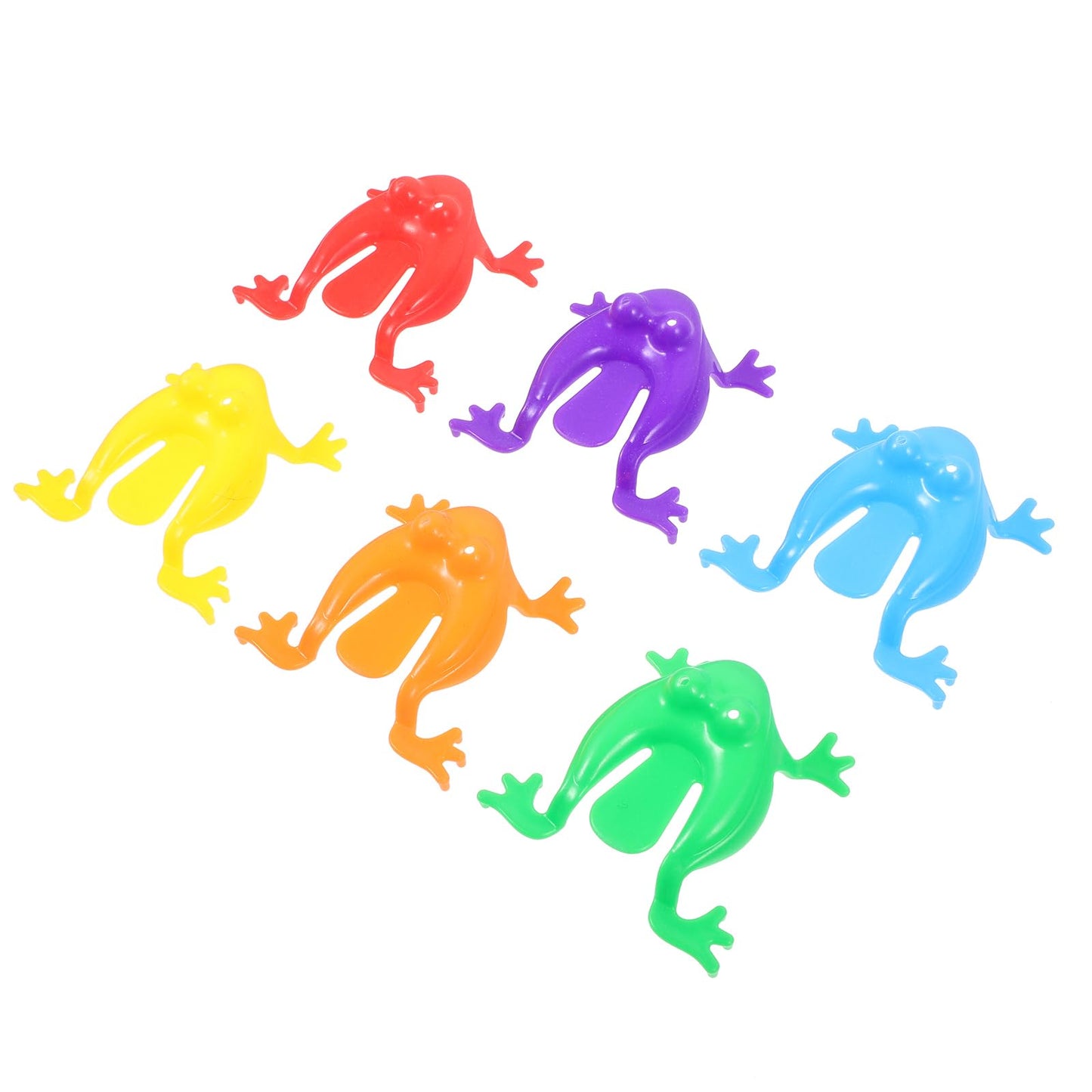 TOYANDONA 24Pcs Toy Plastic Jumping for Kids Children Toddlers Party Favors, Goody Bag Fillers, Random