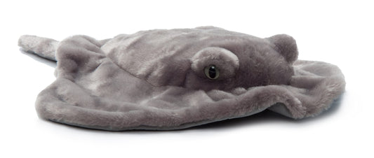 The Petting Zoo Stingray Grey Stuffed Animal Plushie, Gifts for Kids, Wild Onez Sealife Animals, Stingray Plush Toy 22 inches from Tip of Tail to Head