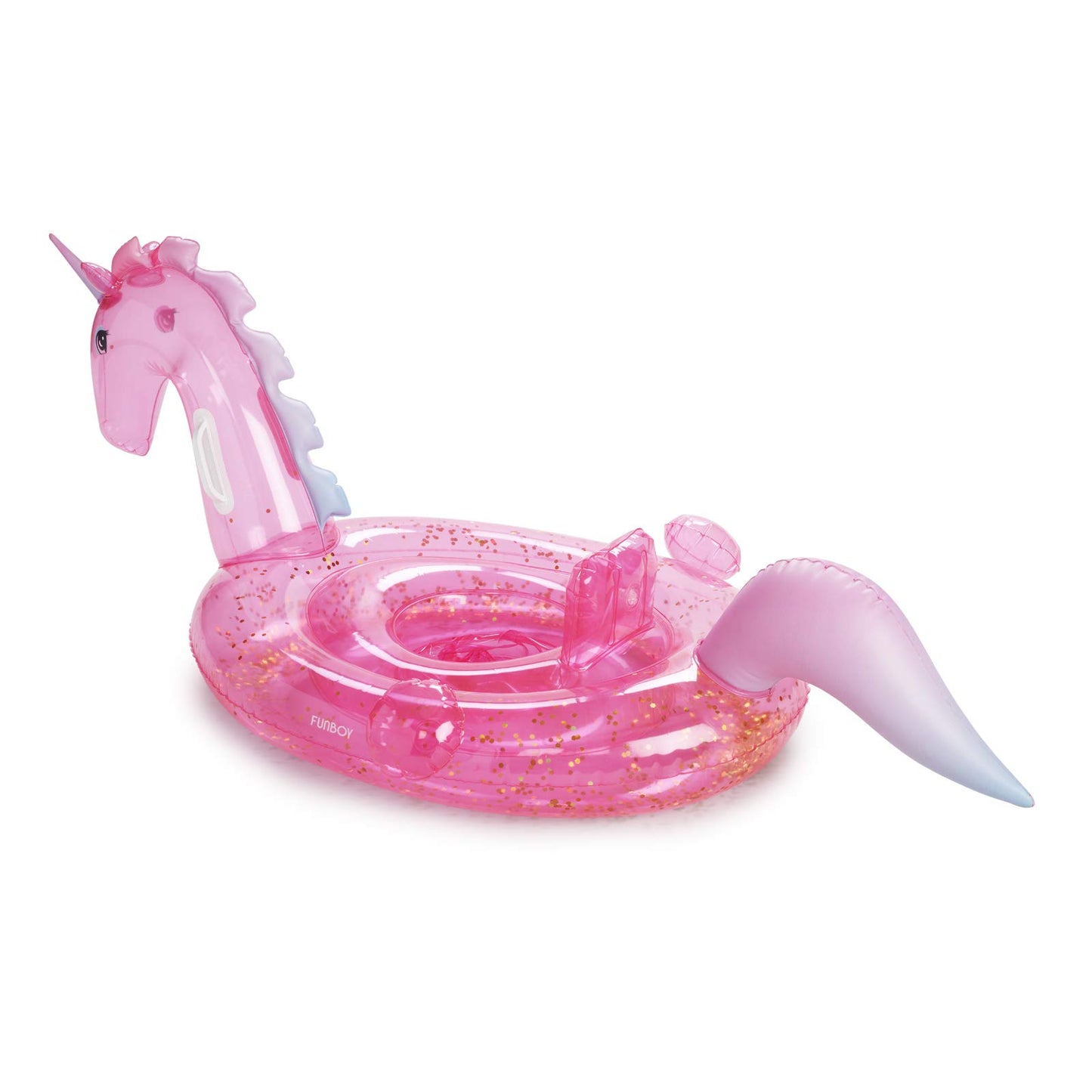FUNBOY BB Glitter Inflatable Baby Float Funbaby Unicorn Large