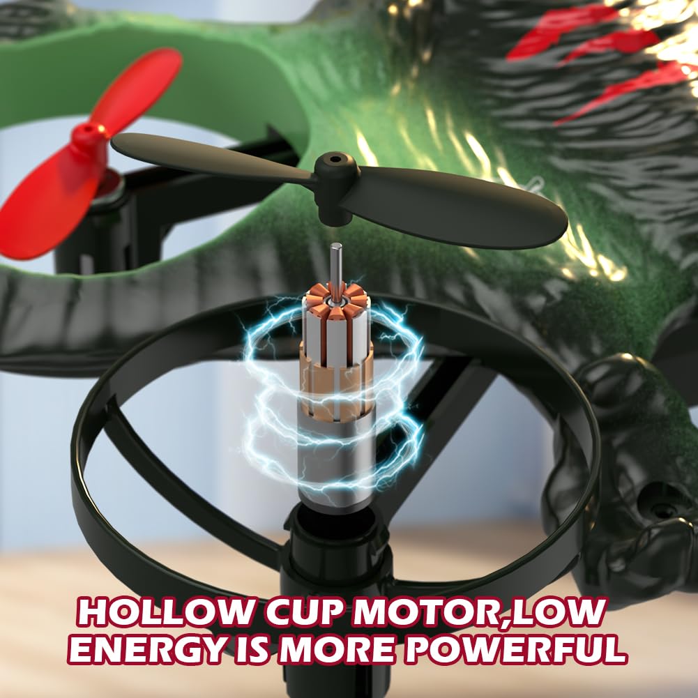 jaming Pterodactyl Drone Dragon Toys Rc Airplane for Kids and Adults Easy to Flying Dinosaur Toys Remote Controlled Aircraft for Beginners Hobby RC Plane Toys Birthday Gifts for Boys 8-12