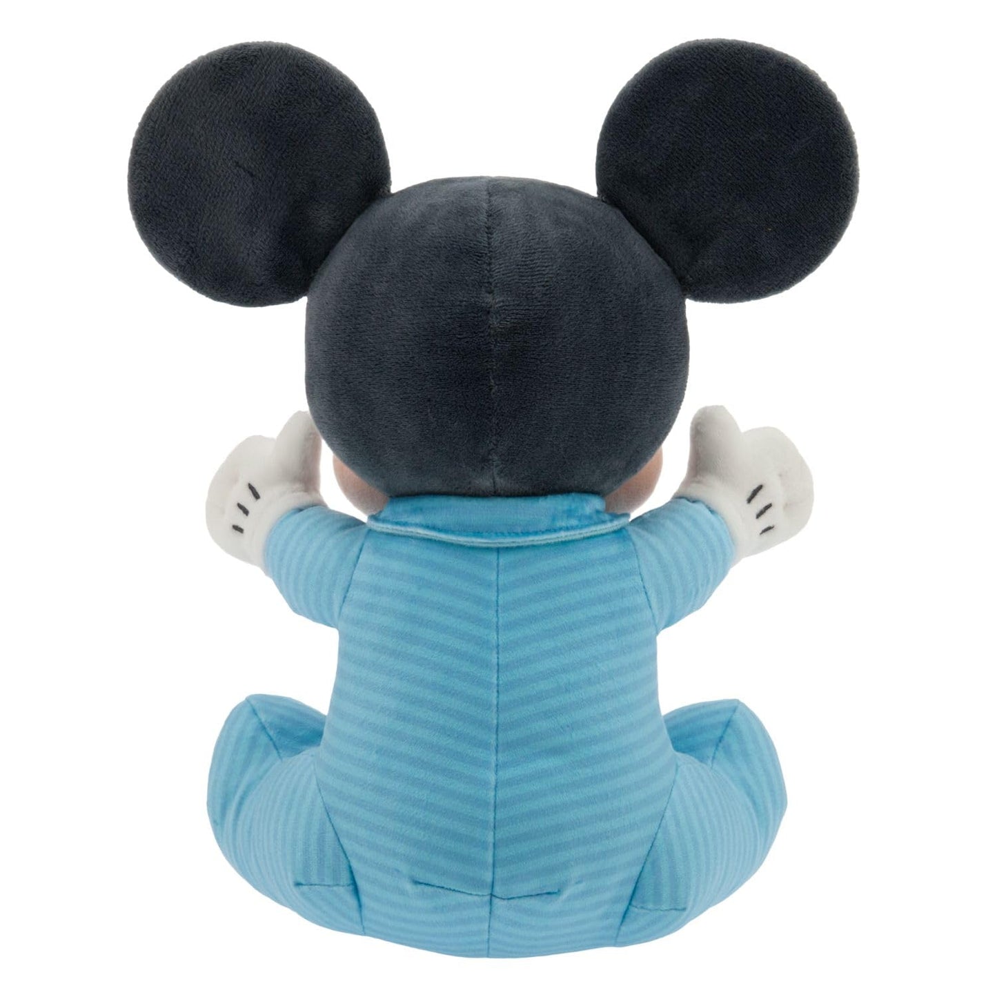 Disney Store Official Mickey Mouse Plush with Blanket Pouch - Disney Babies Plushy in Baby Swaddle - Toy for Those who Love Plush Figure Toys, Cute Plushies, & Baby Stuffed Animals - Small - 11½"