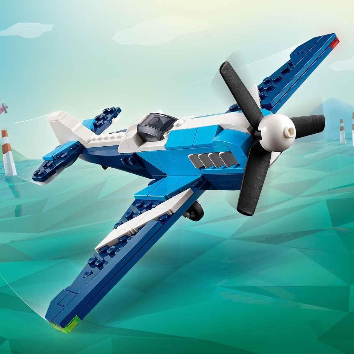 Lego Creator 31160 Air Racer Toy Toy Birthday Present Block Boys Girls Children 7 Years 8 9 Years Old Elementary School Vehicle Airplane Airship