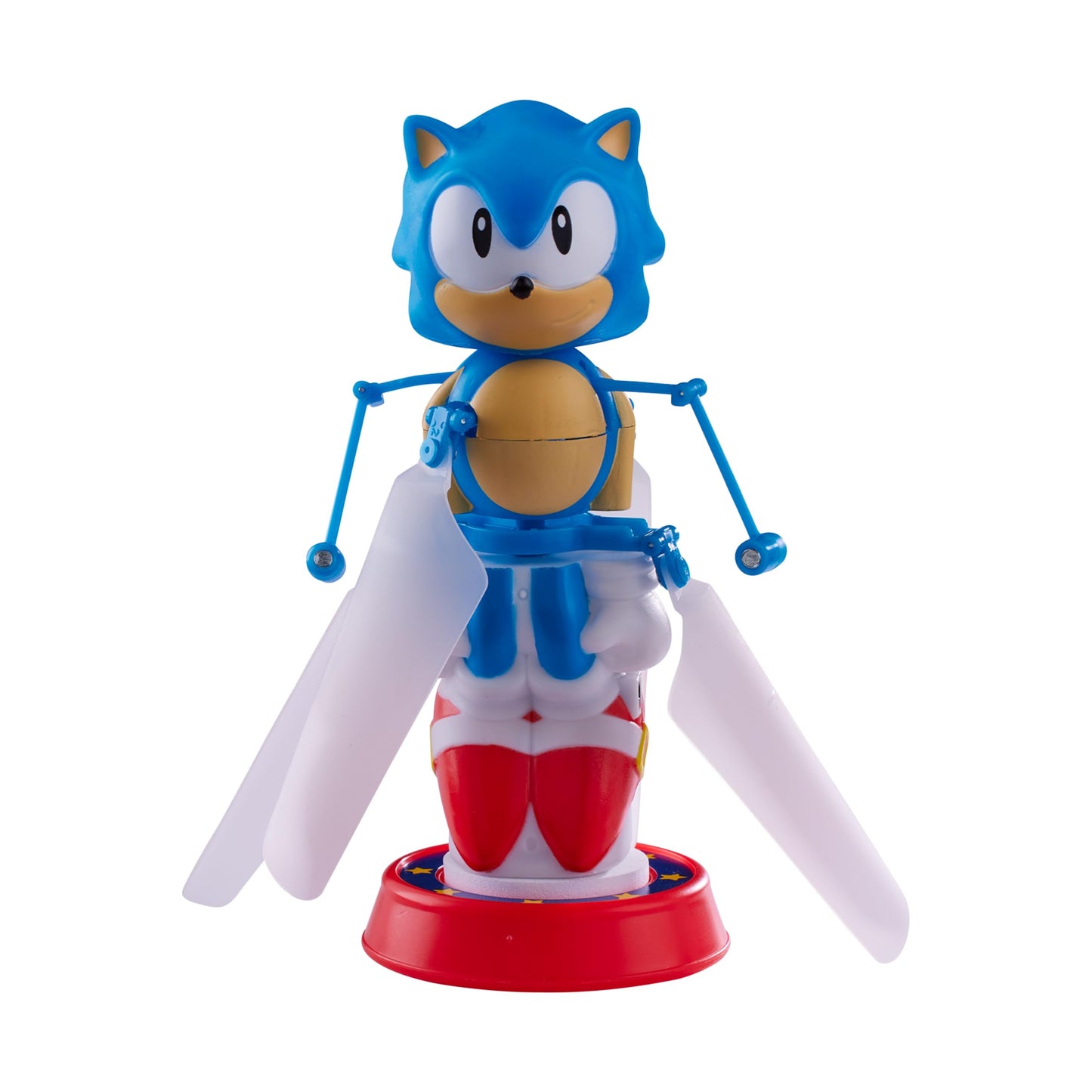 Character Options Flying Heroes Hover and Spin Sonic The Hedgehog Electronic Real Flying Toy | Hand-Controlled Hover Action, Boys Aged 6+, Blue