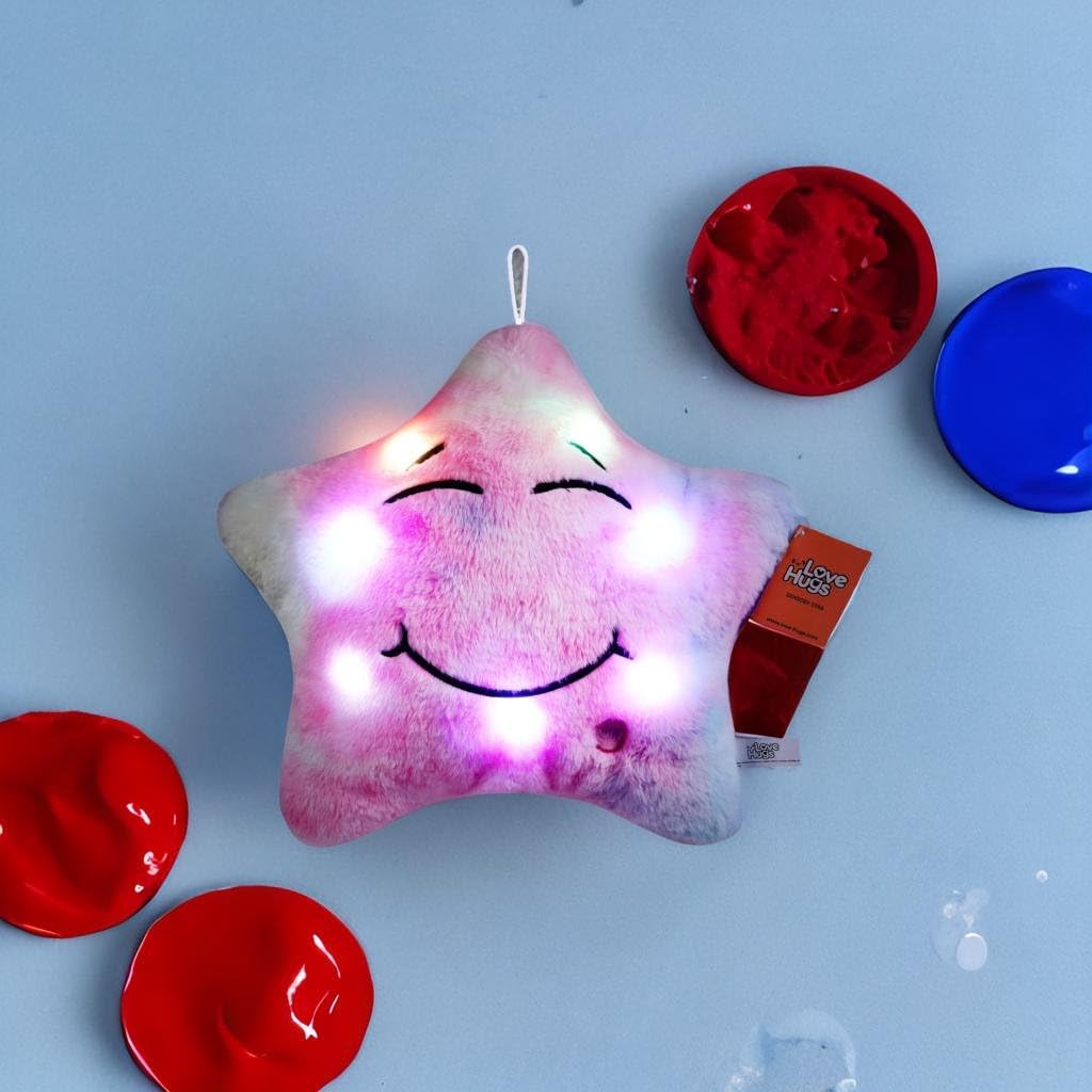 LoveHugs Musical Star Plush Sensory Light Up Newborn Autism Toys - Twinkle Twinkle Little Star Sensory Toys for Autistic Children