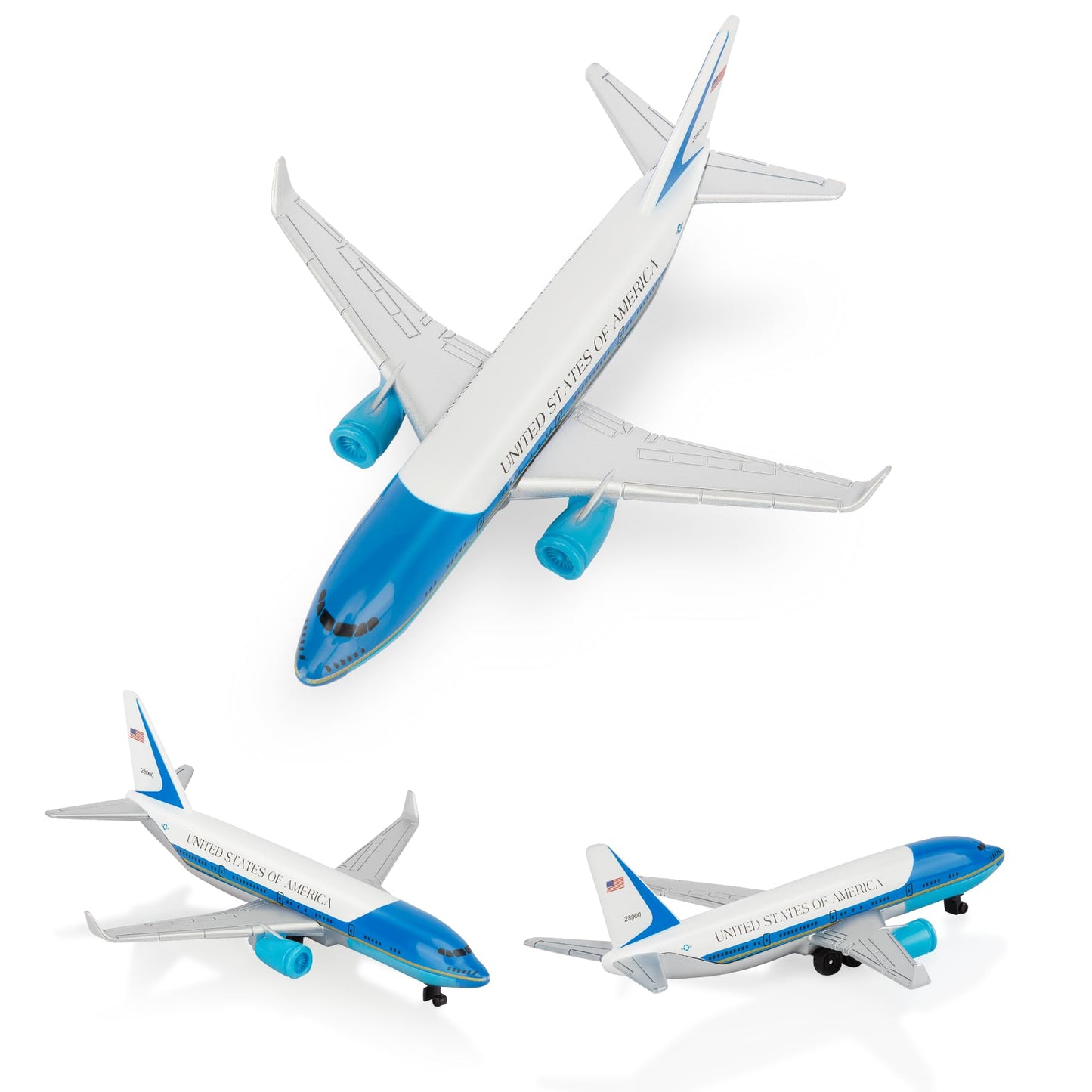 HANGHANG 1/400 Airforce one Plastic Airplane Model Suitable for Collections and Display