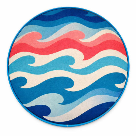 Soft Flying Disc Toy, Mini Lightweight SBR Foam Flyer, Flexible Safe Catch Frisbee for Indoor Outdoor Play (C)
