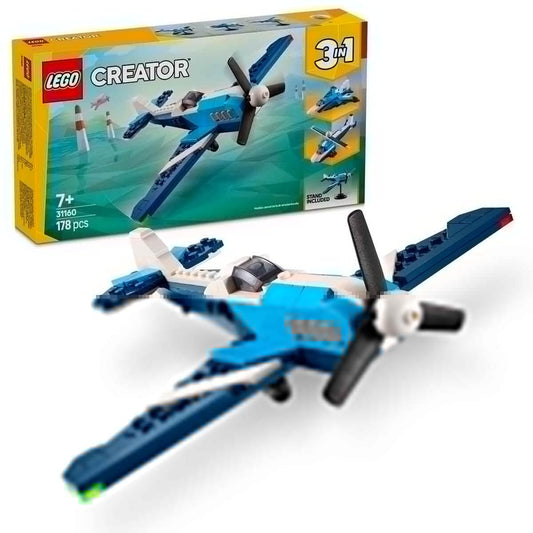 Lego Creator 31160 Air Racer Toy Toy Birthday Present Block Boys Girls Children 7 Years 8 9 Years Old Elementary School Vehicle Airplane Airship