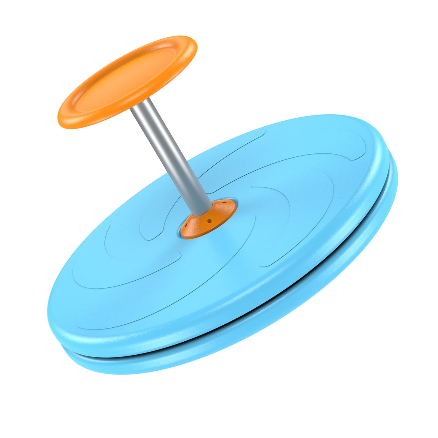 Spinner-X Seated Spinner Sensory Toy, Sit Spinner Sit and Spin Bigger Size and Durable Material for Kids- Ages 3 and up (Blue) by BARNEY KAITE BS…
