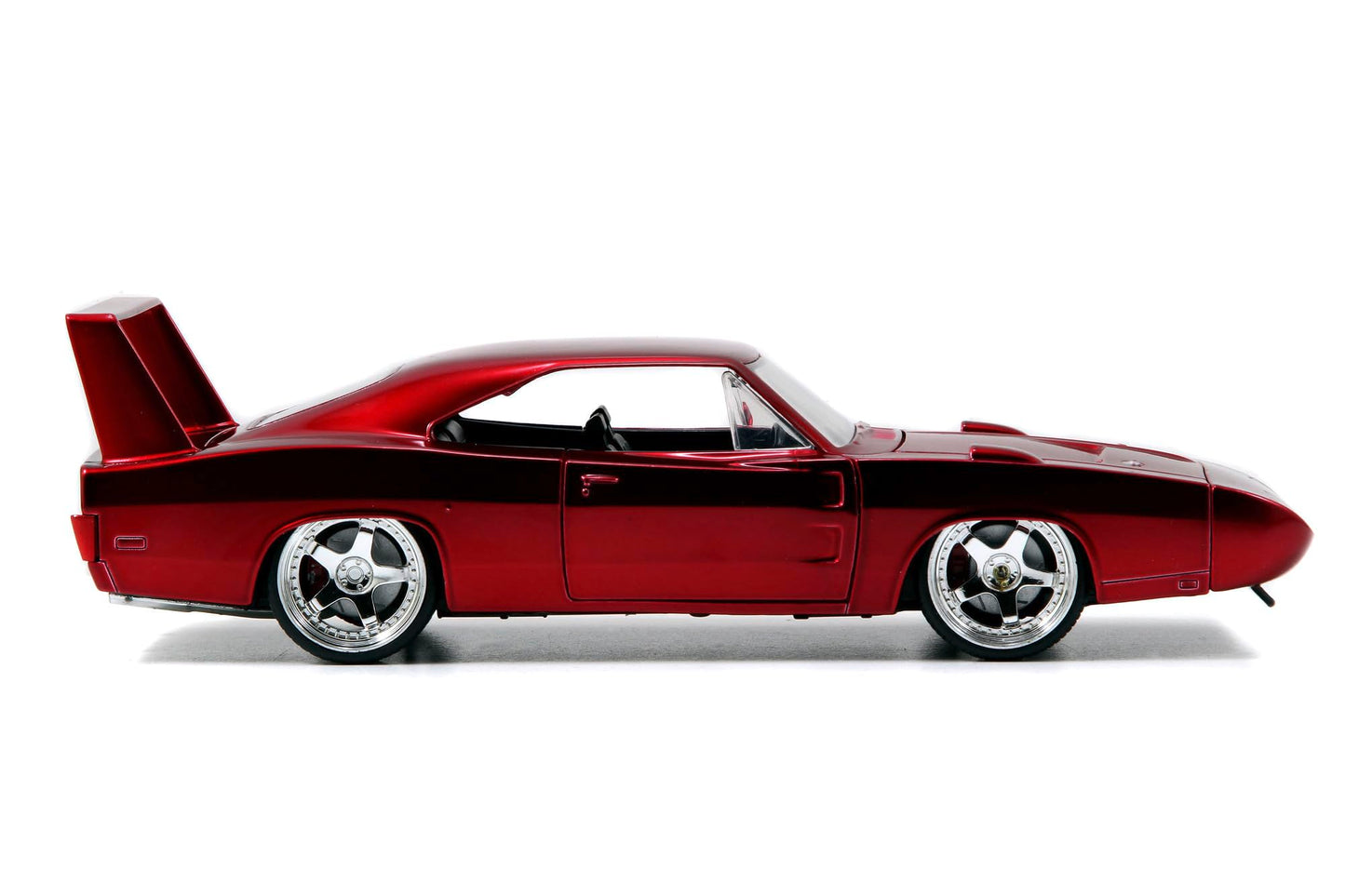 Jada Toys Fast & Furious Dom's Dodge Charger Daytona DIE-CAST Car, 1: 24 Scale Red (97060)