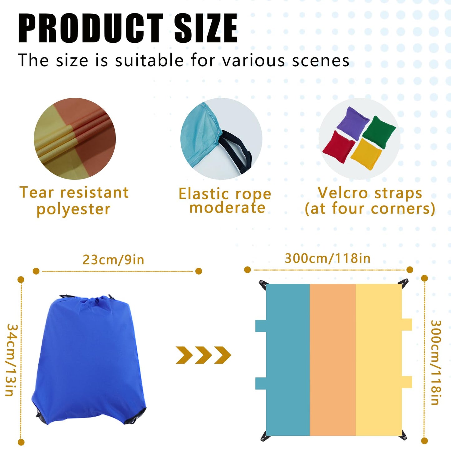 Magic Kids Fort Building Kit, 3 * 3m Large Blanket Fort Making Kit Clips Portable Playhouse Play Tent Fort - Indoor/Outdoor Girls/Boys Toys Ages 4-8-12