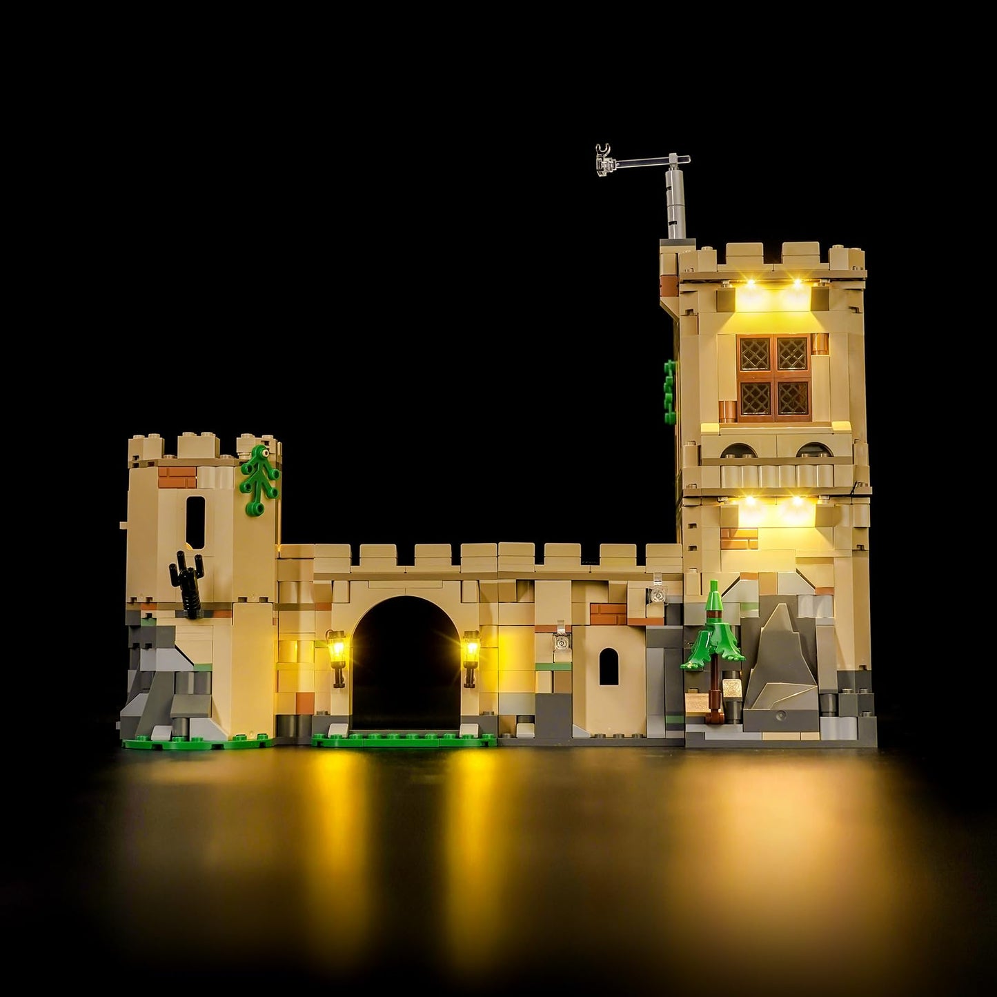 Brickshining LED Lighting Compatible with Lego 76447 Hogwarts Castle Flying Lessons, Light Kit Compatible with Lego 76447, NOT Included The Model Set