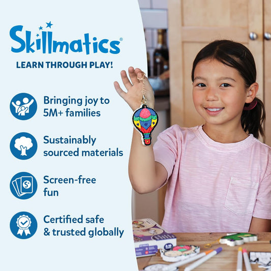 Skillmatics Pool Toys - Seek & Splash, Search & Find Water Game, Swimming Pool Dive Toy for Kids, Summer Fun & Gifts for Boys & Girls Ages 6, 7, 8, 9, 10, 11 & Up, Includes 64 Colorful Gems