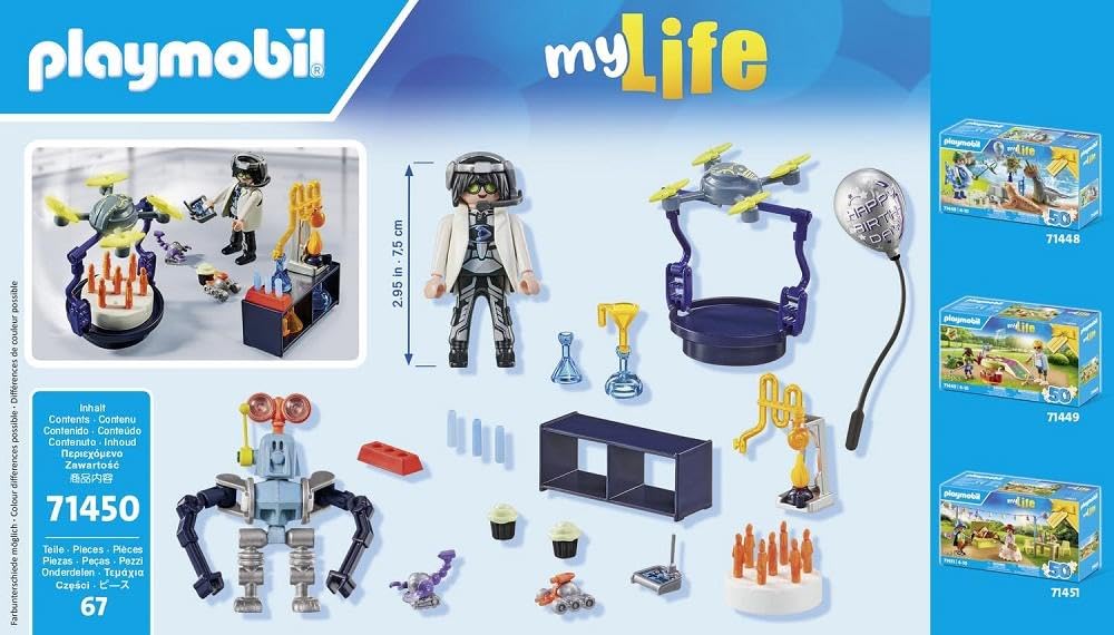 Playmobil My Life: Researchers with Robots