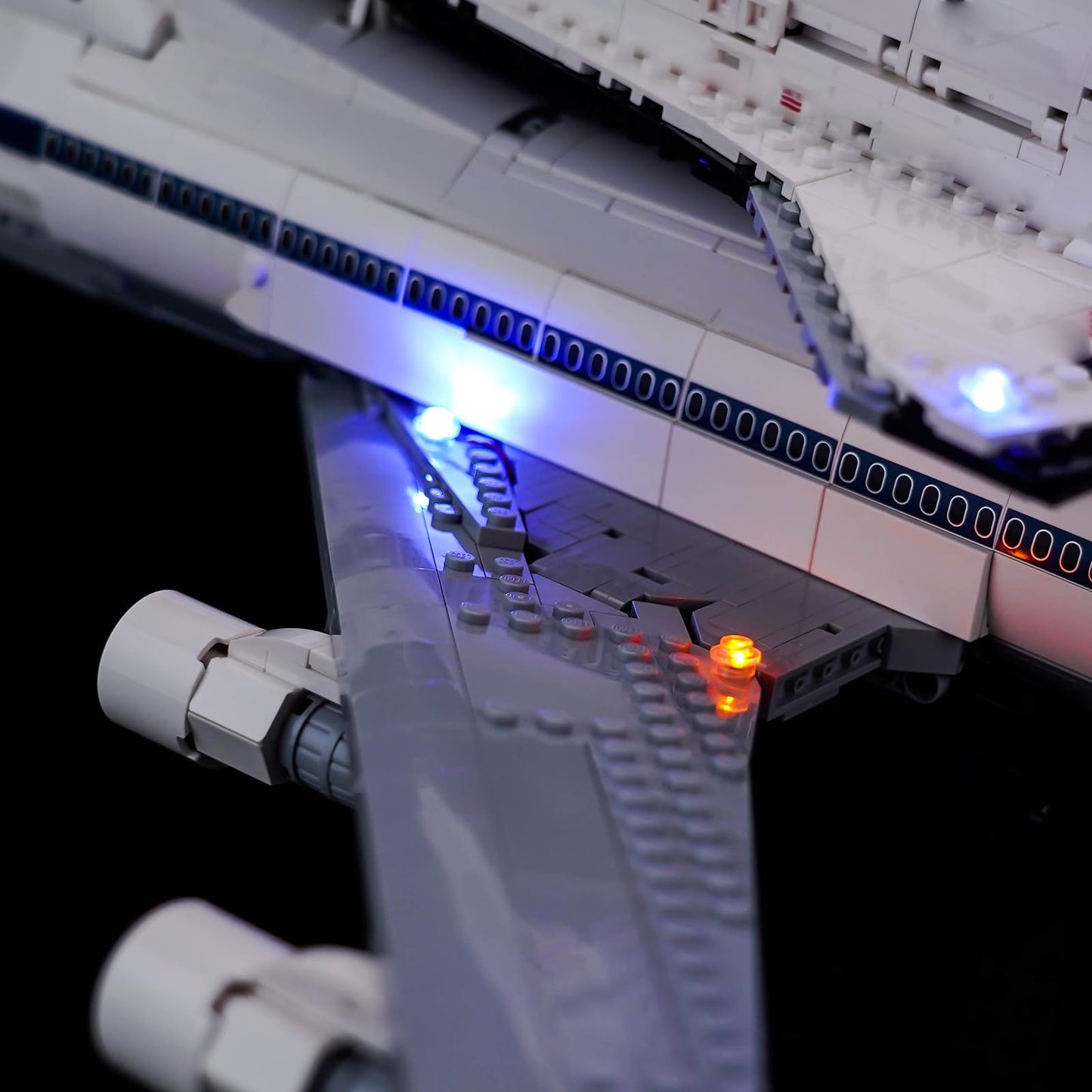 Brickshining LED Lighting Compatible with Lego Shuttle Carrier Aircraft 10360，Light Kit Compatible with Lego 10360, NOT Included The Model Set - JUST Lights