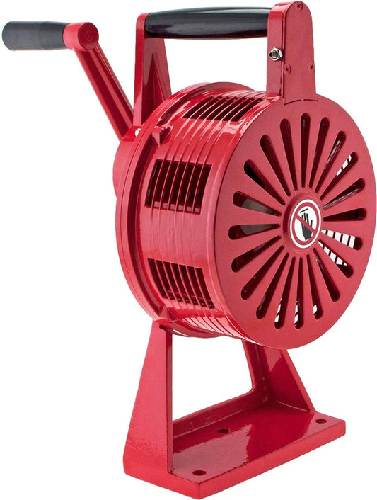 Vixen Horns Air Raid Hand Crank Siren, Loud Heavy Duty Tornado Siren with Base/Table Mount, Fire Air-raid Alarm, Warning Construction Air Horn VXS-1200MR