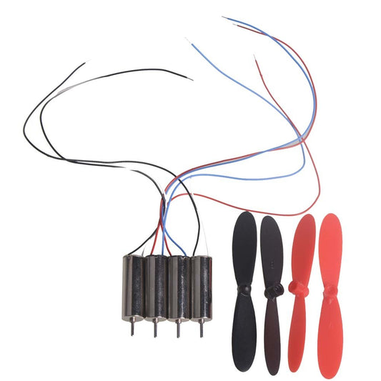 szzijia 4pcs DC 3.7V 720 720 mm Helicopter Coreless DC Motor Mini Great Torque 45000 RPM with Propeller