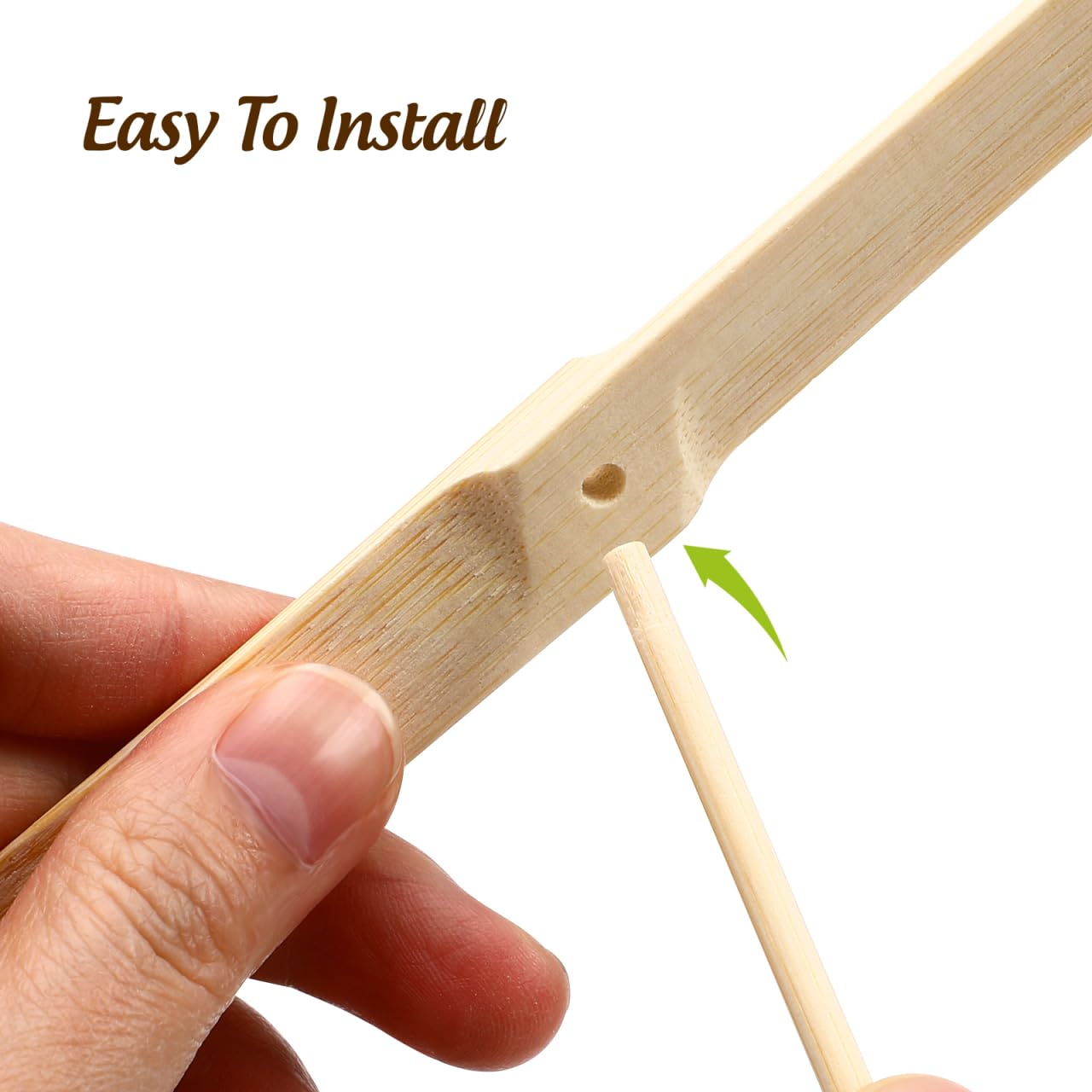 Toddmomy Bamboo Dragonfly Helicopter Toy - 10 Pcs Durable Wood Flying Props, Hand Helicopter Spin Flying Toys for Kids, Outdoor Party Favors and School Rewards