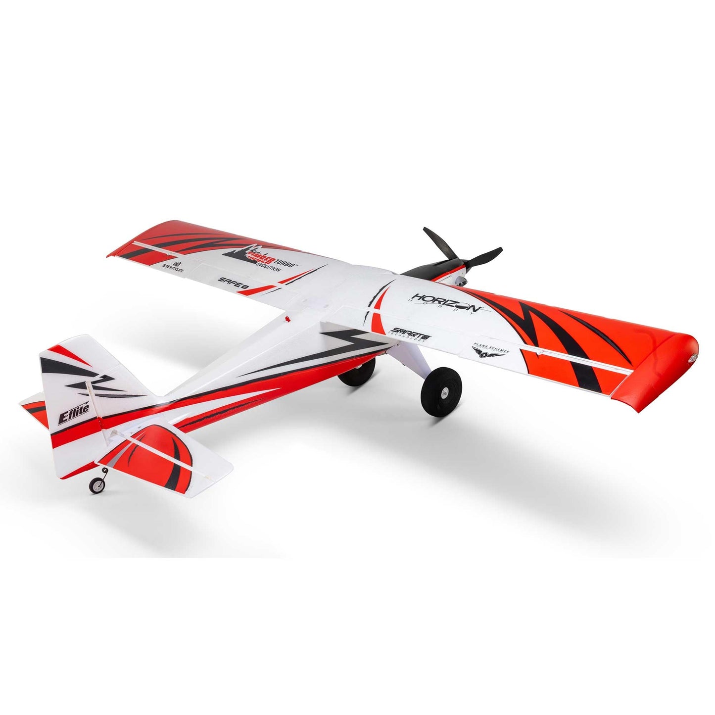 E-flite RC Airplane Turbo Timber Evolution 1.5m Smart BNF Basic Transmitter Battery and Charger Not Included Includes Floats EFL105250B
