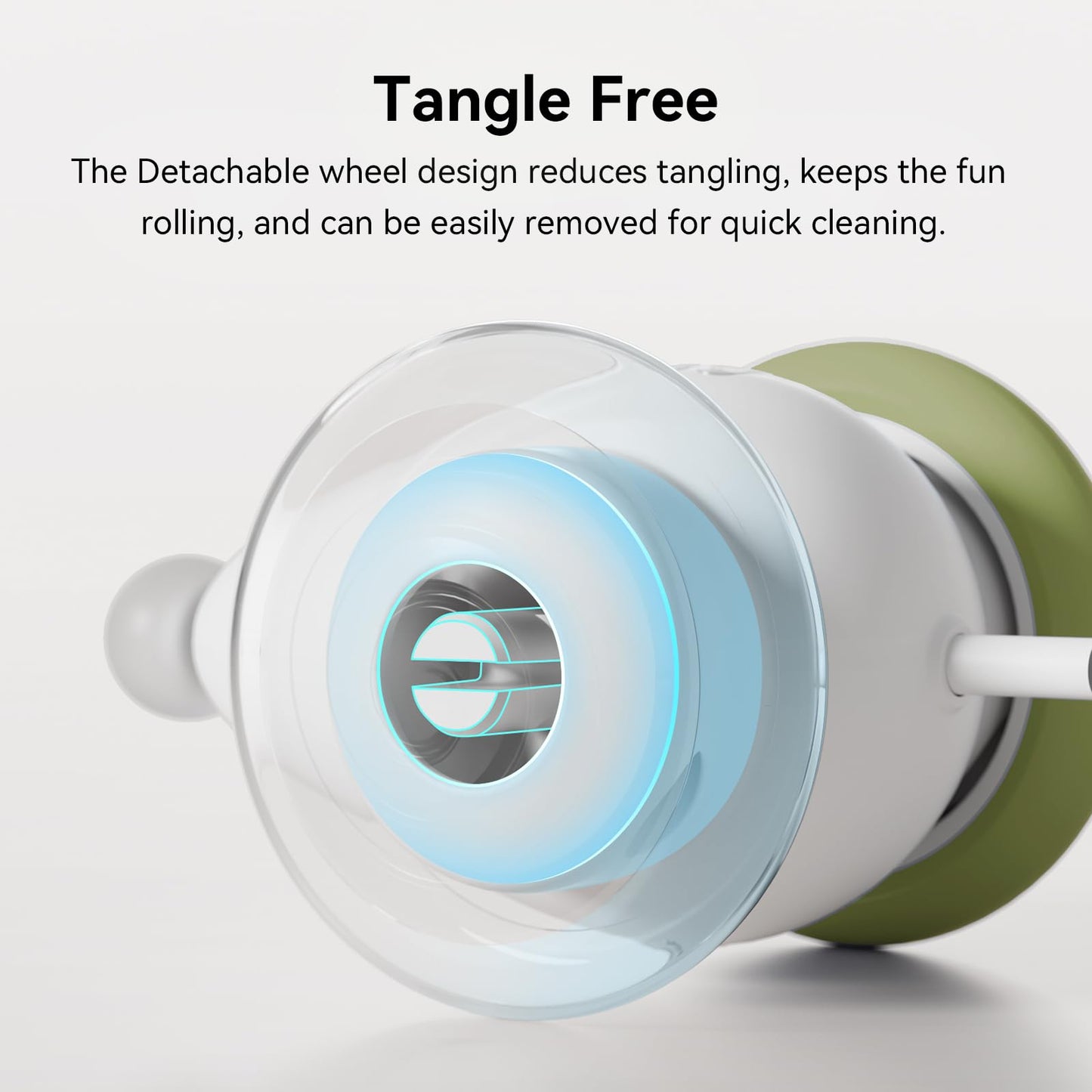 Cheerble Interactive Cat Toys for Indoor Cats, Automatic Moving Kitten Toys, Wicked Mouse Neo Cat Toy with Tail & Lights, Pet Cat Supplies, Rechargeable Cat Toys for Bored Indoor Adult Cats