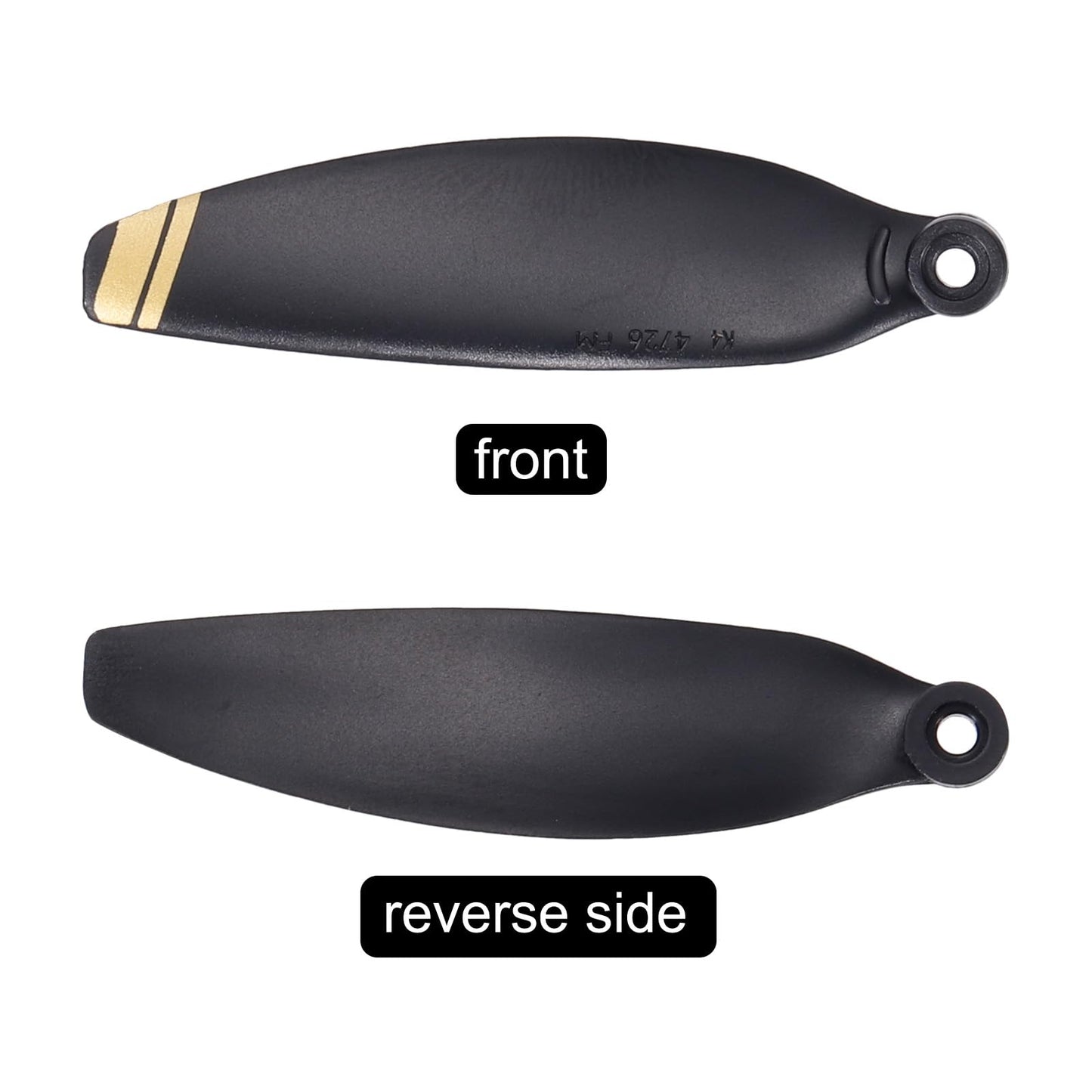 MECCANIXITY Mini 2 Drone Propellers Drone Blades Propellers Black Golden with Screwdriver/Screw, Quick-Release, Low-Noise Propeller for DJI Mini 2 Drone, Quadcopter, Pack of 24